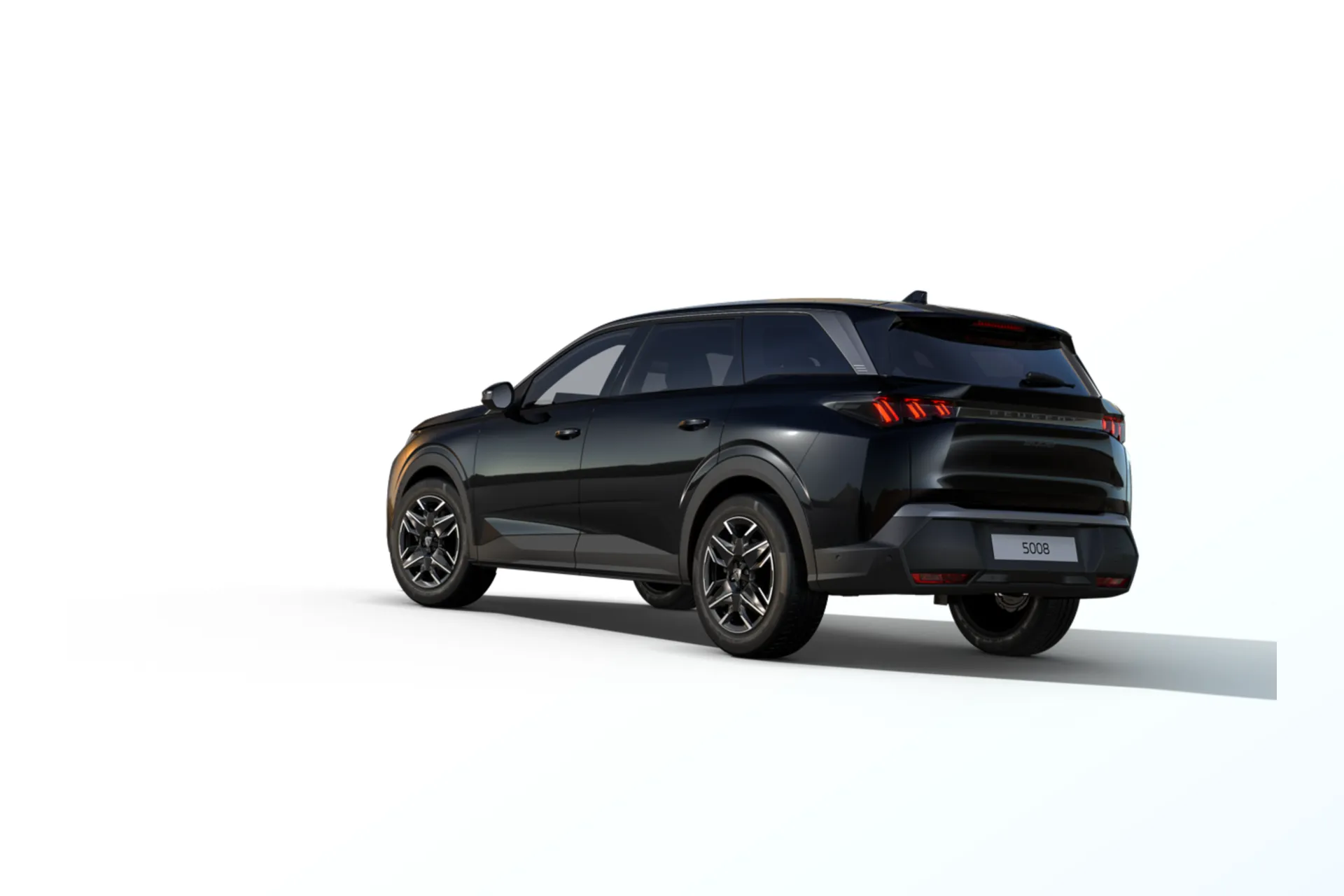 5008, Business, Černá Perla Nera / Metalický lak, rear