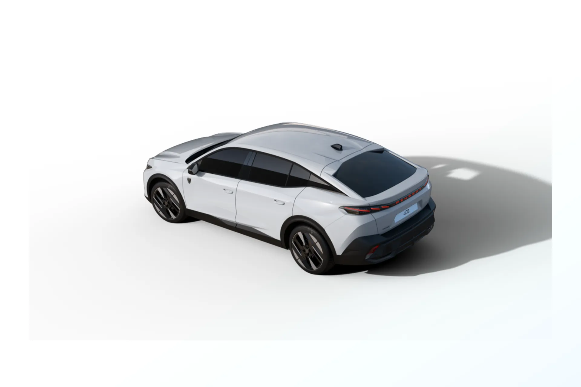 408, GT, Bílá Okénite / Metalický lak, rear