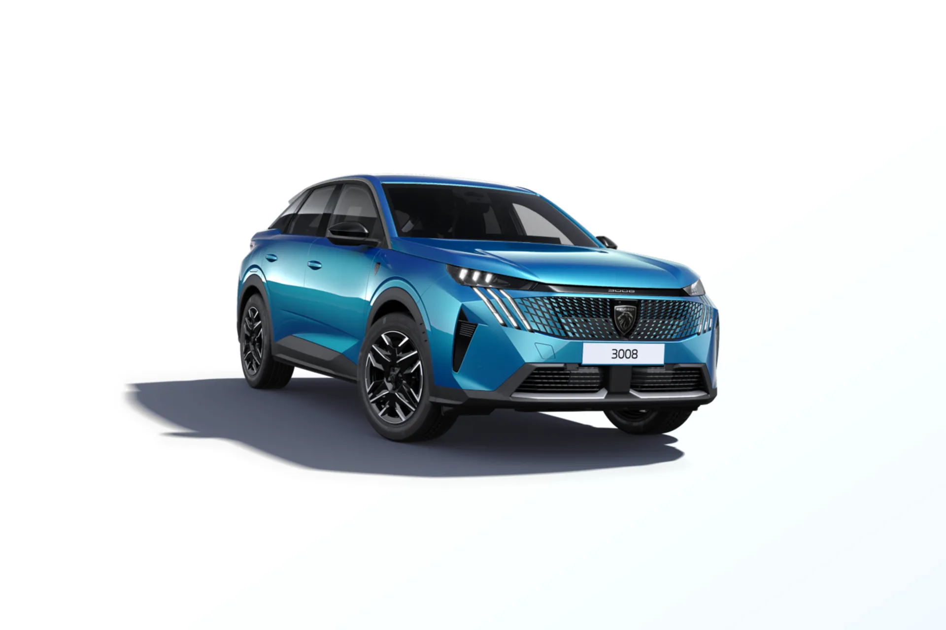 3008, GT, Modrá Obsession / Metalický lak, rear