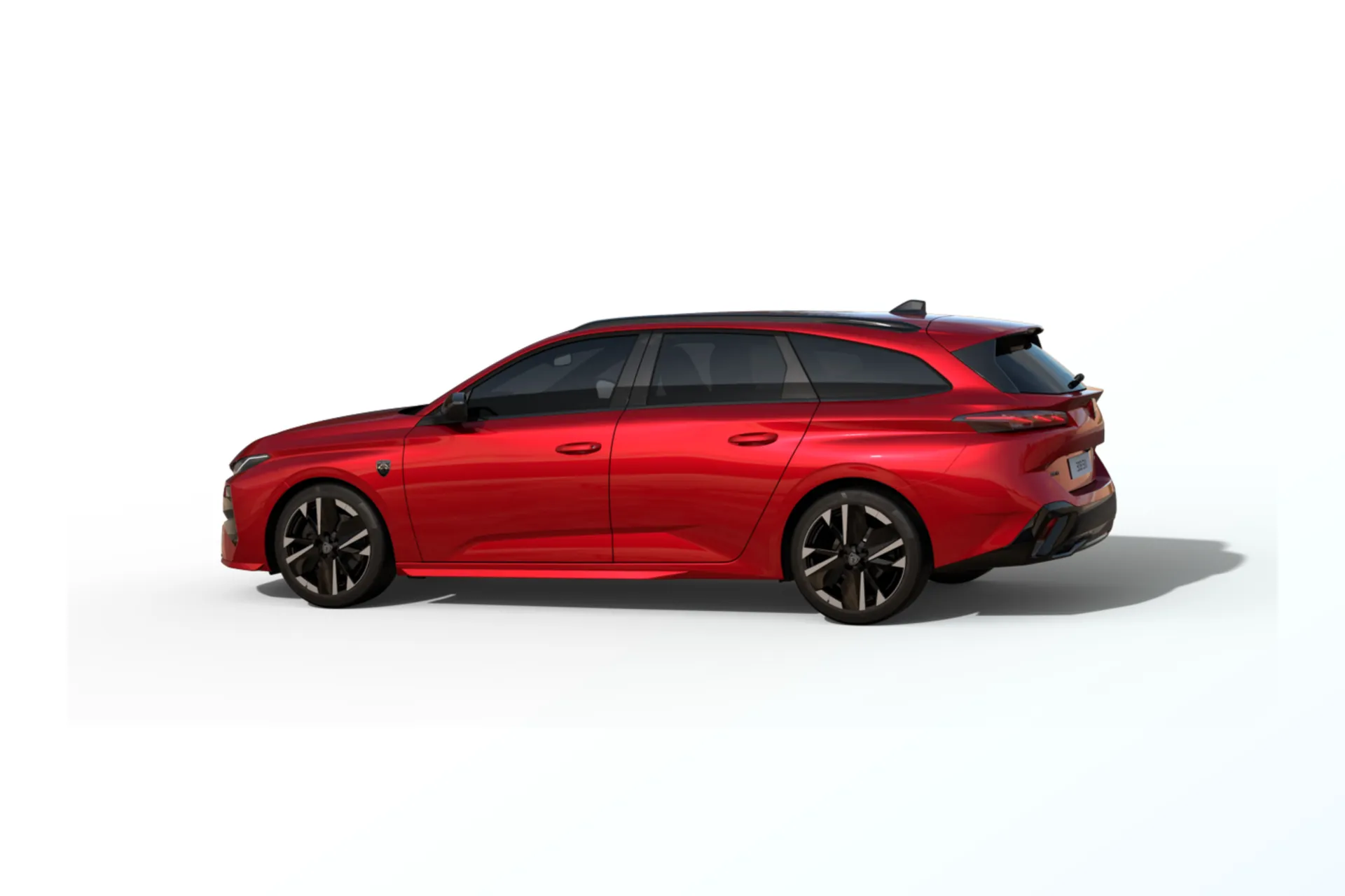 308 SW, GT, Červená Elixir / Perleťový lak, side