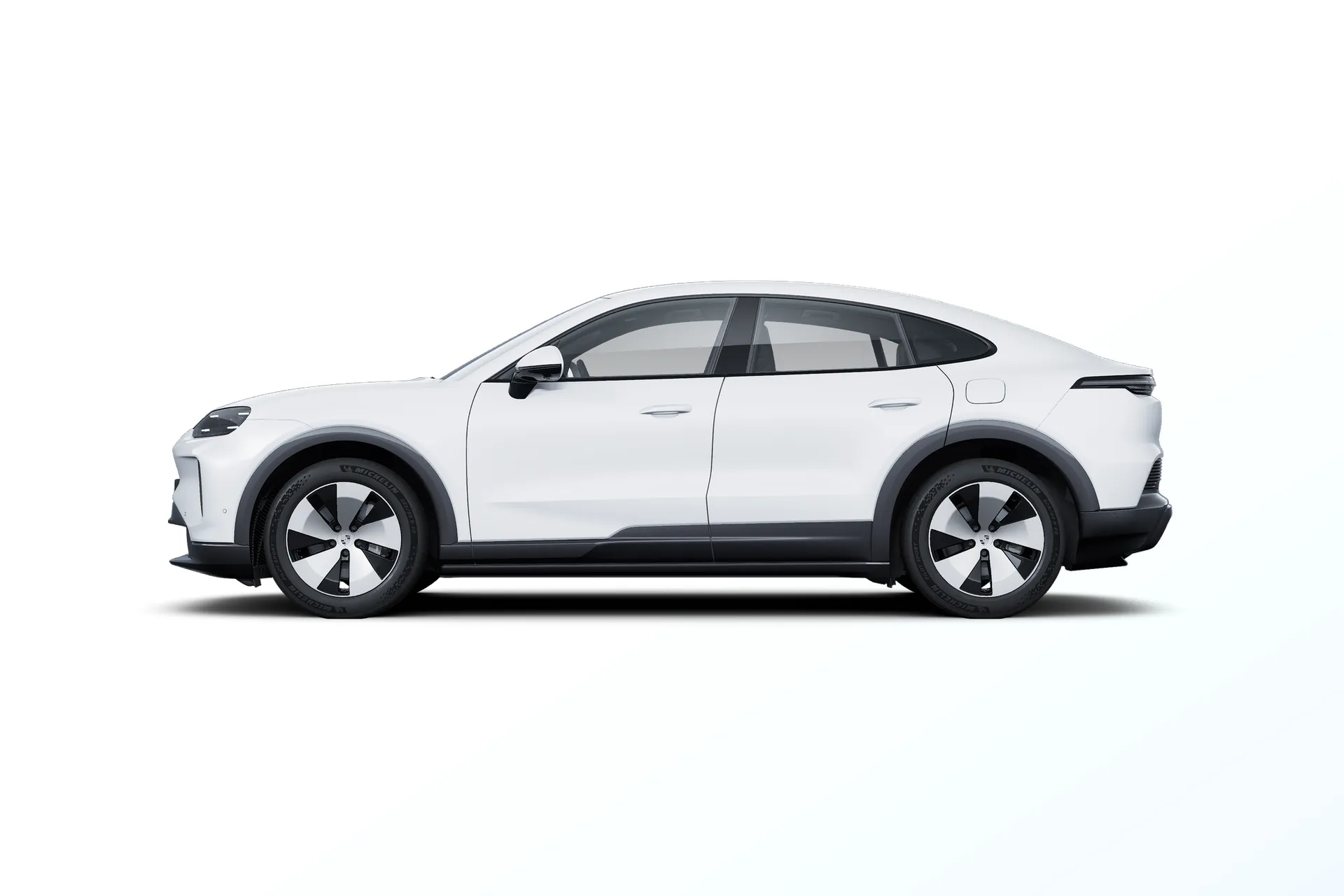Cayenne Electric Coupé, Cayenne Coupé Electric, Carrara bílá metalíza, side