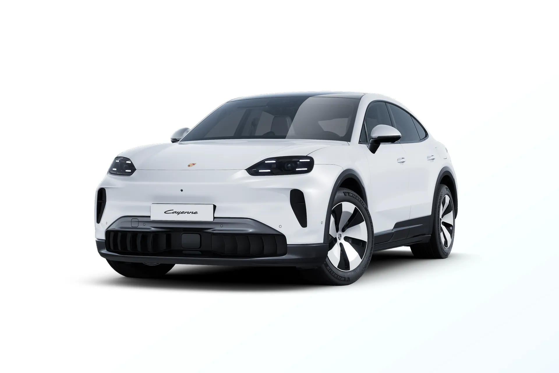 Cayenne Electric Coupé, Cayenne Coupé Electric, Carrara bílá metalíza, front