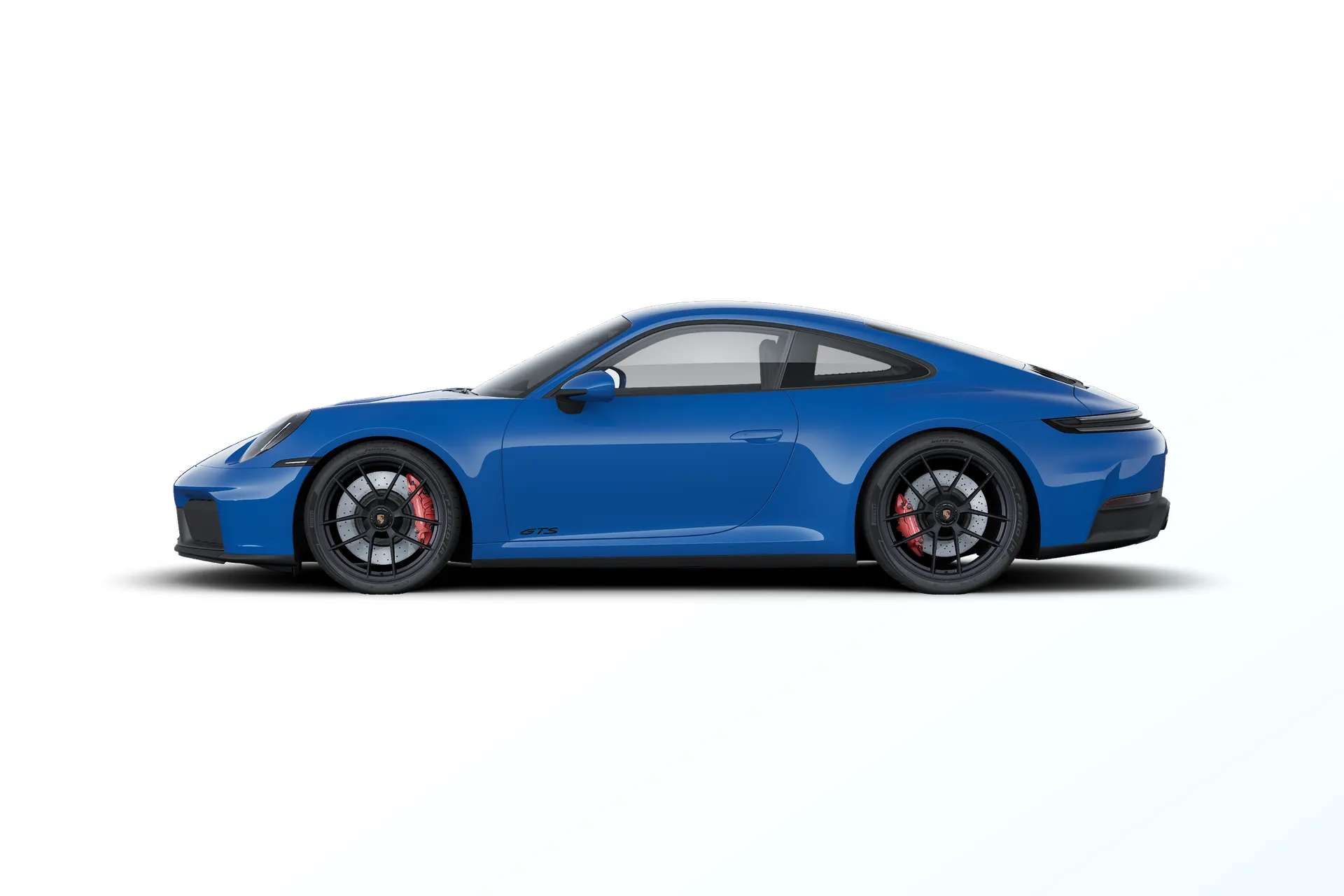 911, 911 Carrera 4 GTS, Lugano modrá, side