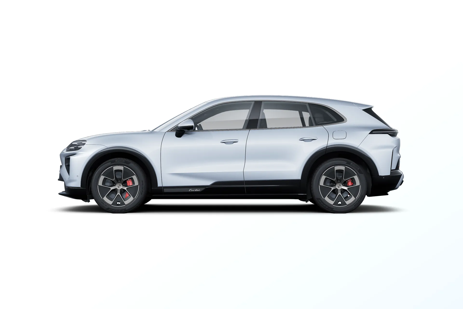 Cayenne Electric, Cayenne Turbo Electric, Dolomite stříbrná metalíza, side