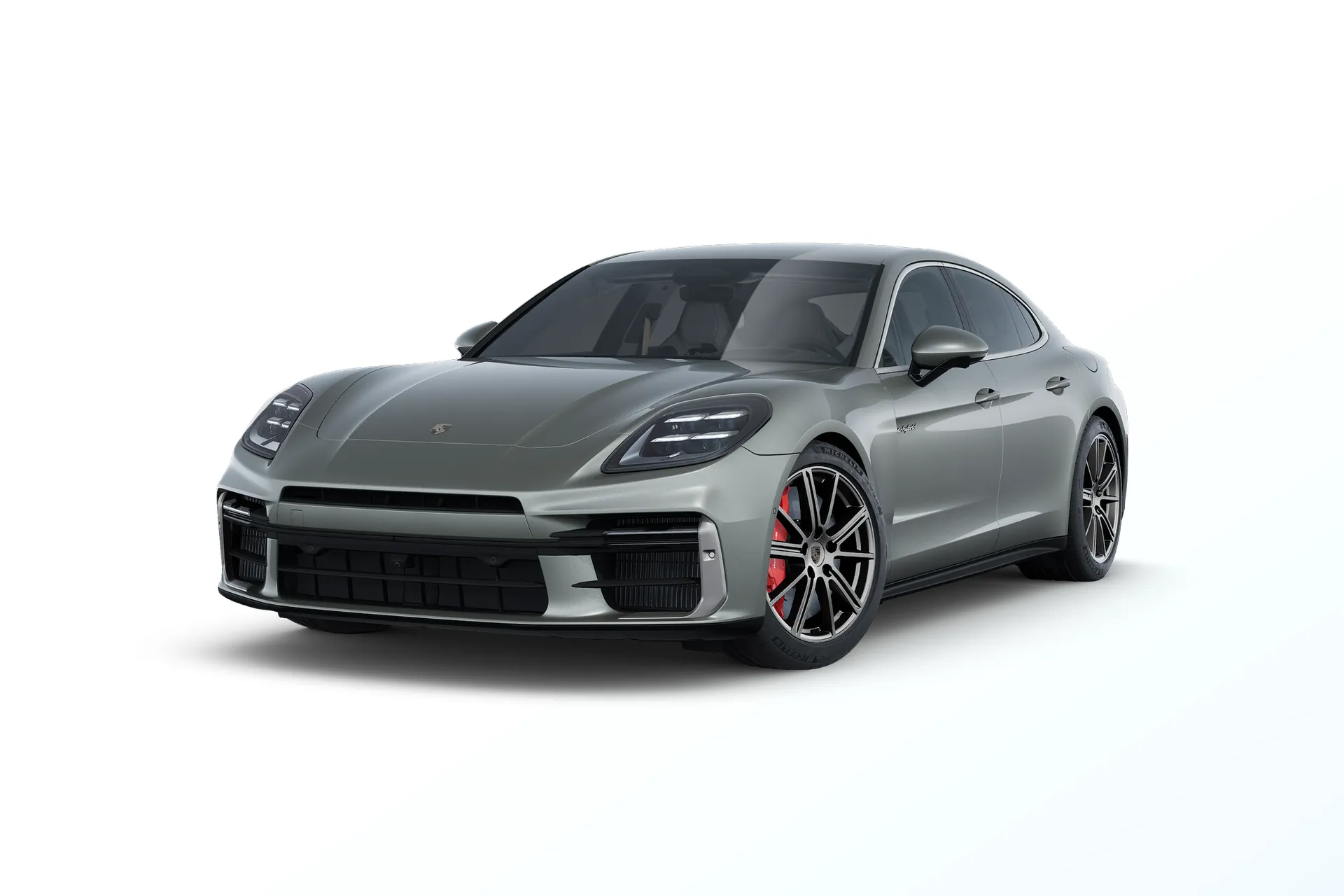 Panamera, Panamera Turbo E-Hybrid, Aventurine zelená metalíza, front