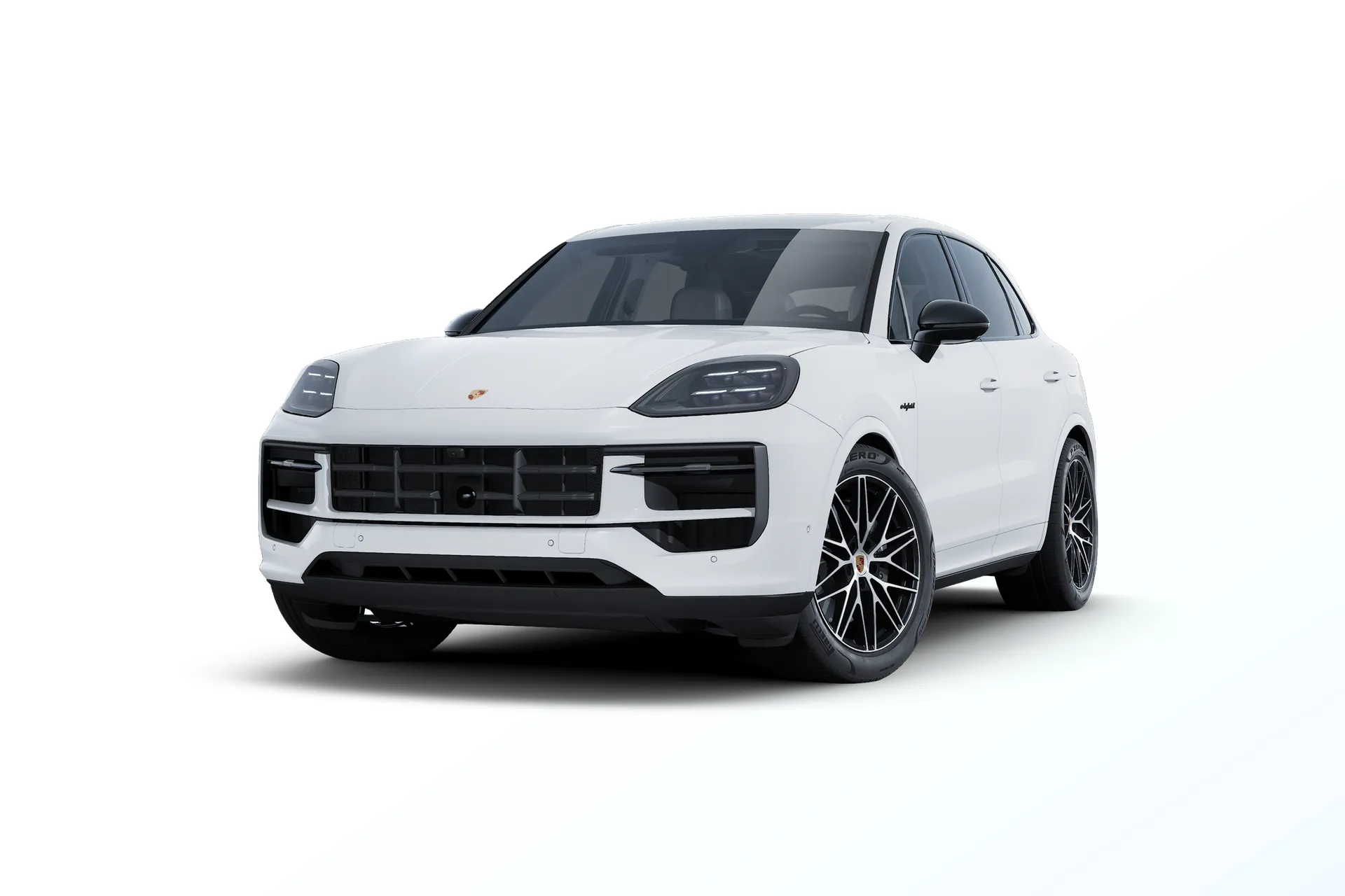 Cayenne, Cayenne E-Hybrid Black Edition, Bílá, front