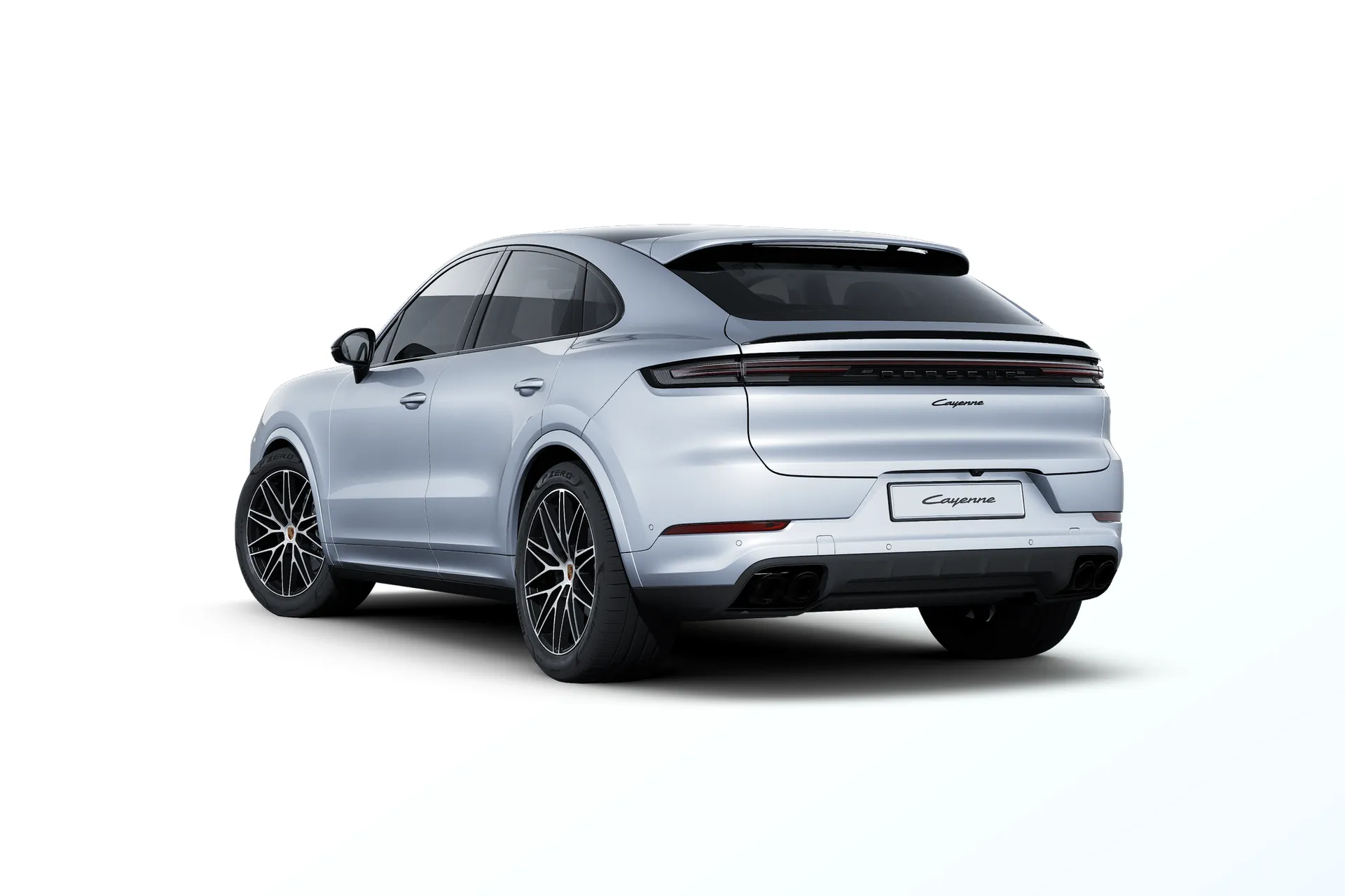 Cayenne Coupé, Cayenne Coupé Black Edition, Dolomite stříbrná metalíza, rear