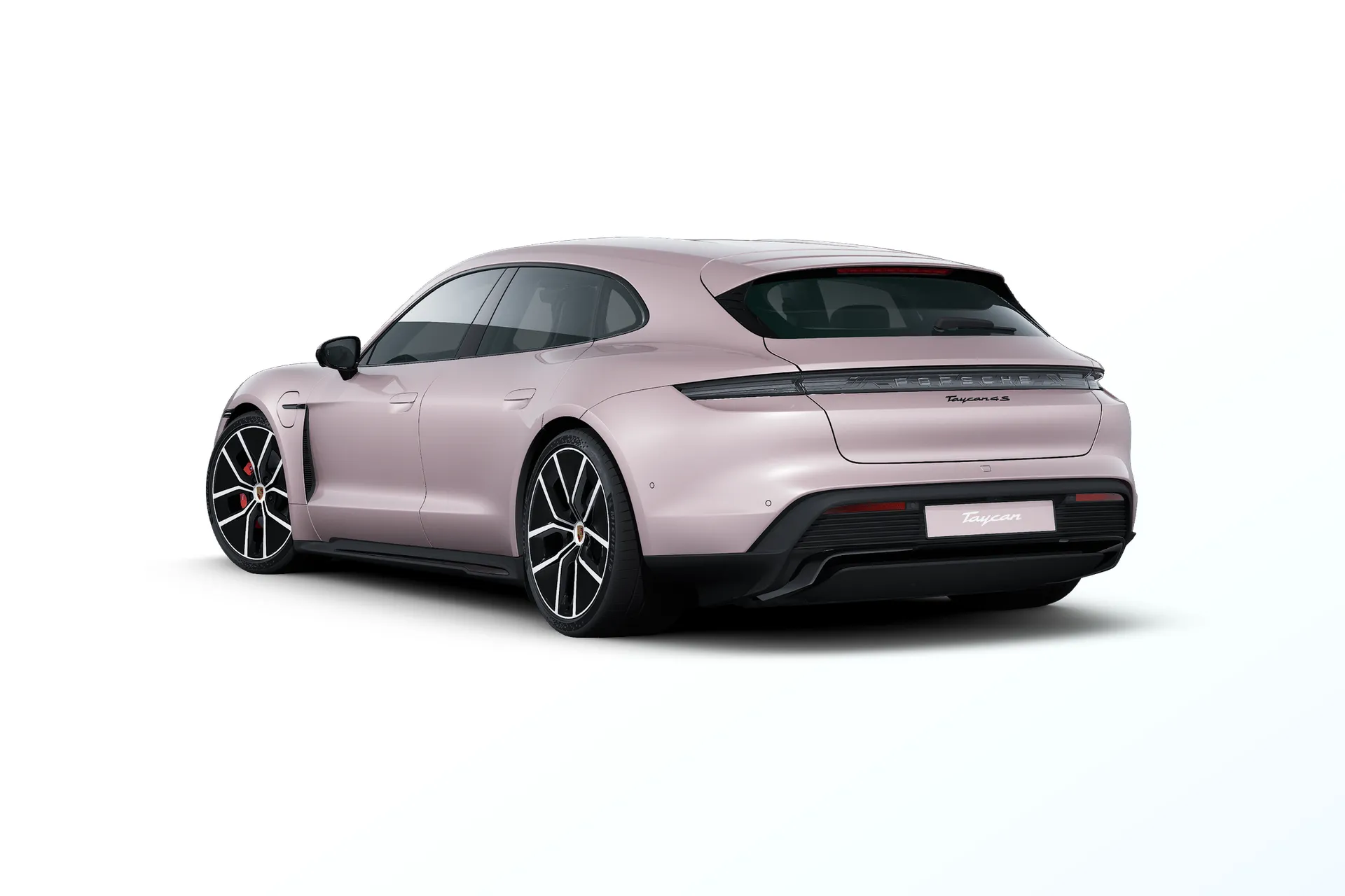 Taycan Sport Turismo, Taycan 4S Sport Turismo Black Edition, Frozenberry metalíza, rear