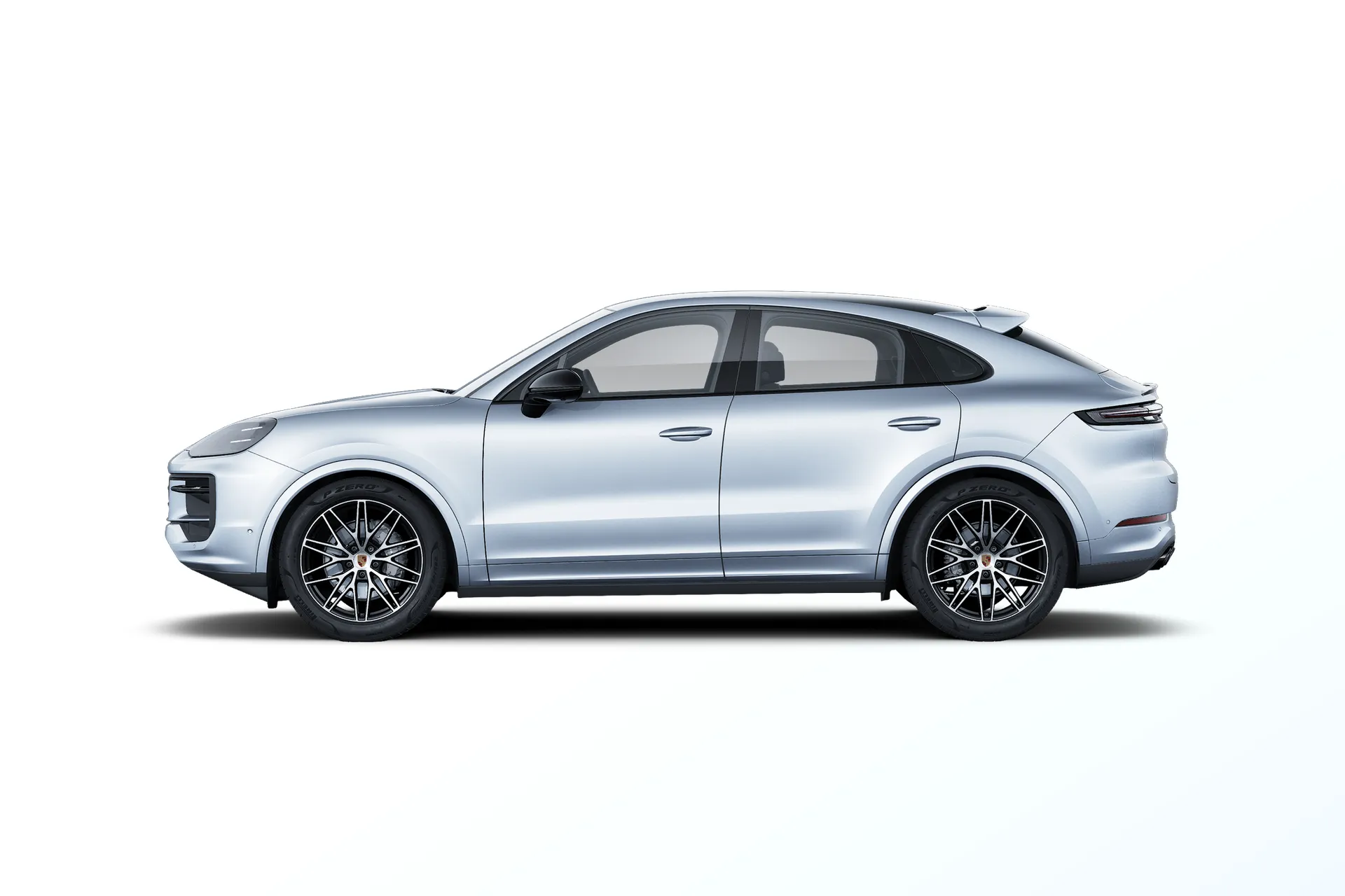 Cayenne Coupé, Cayenne Coupé Black Edition, Dolomite stříbrná metalíza, side