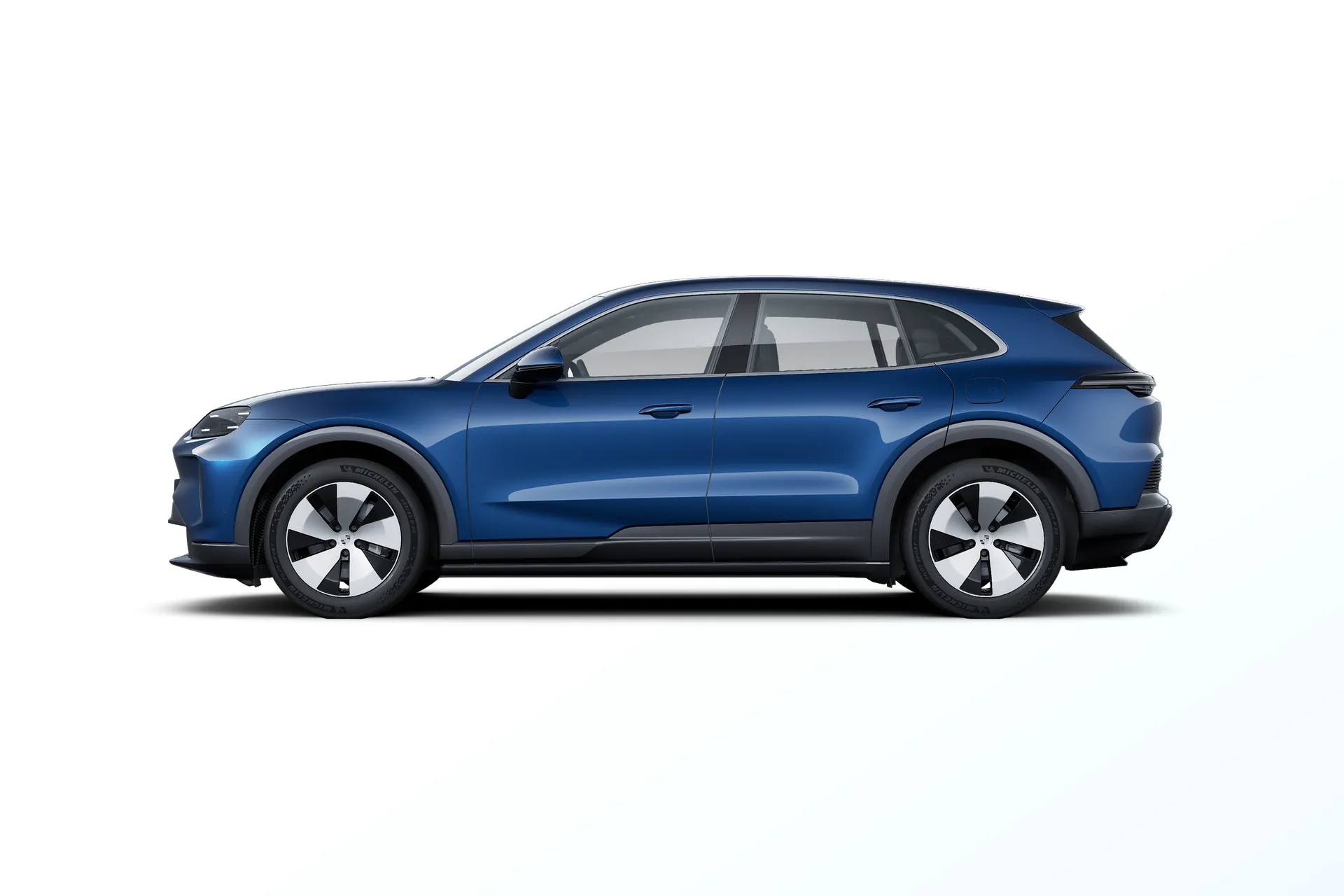 Cayenne Electric, Cayenne Electric, Napali Blue Metallic, side