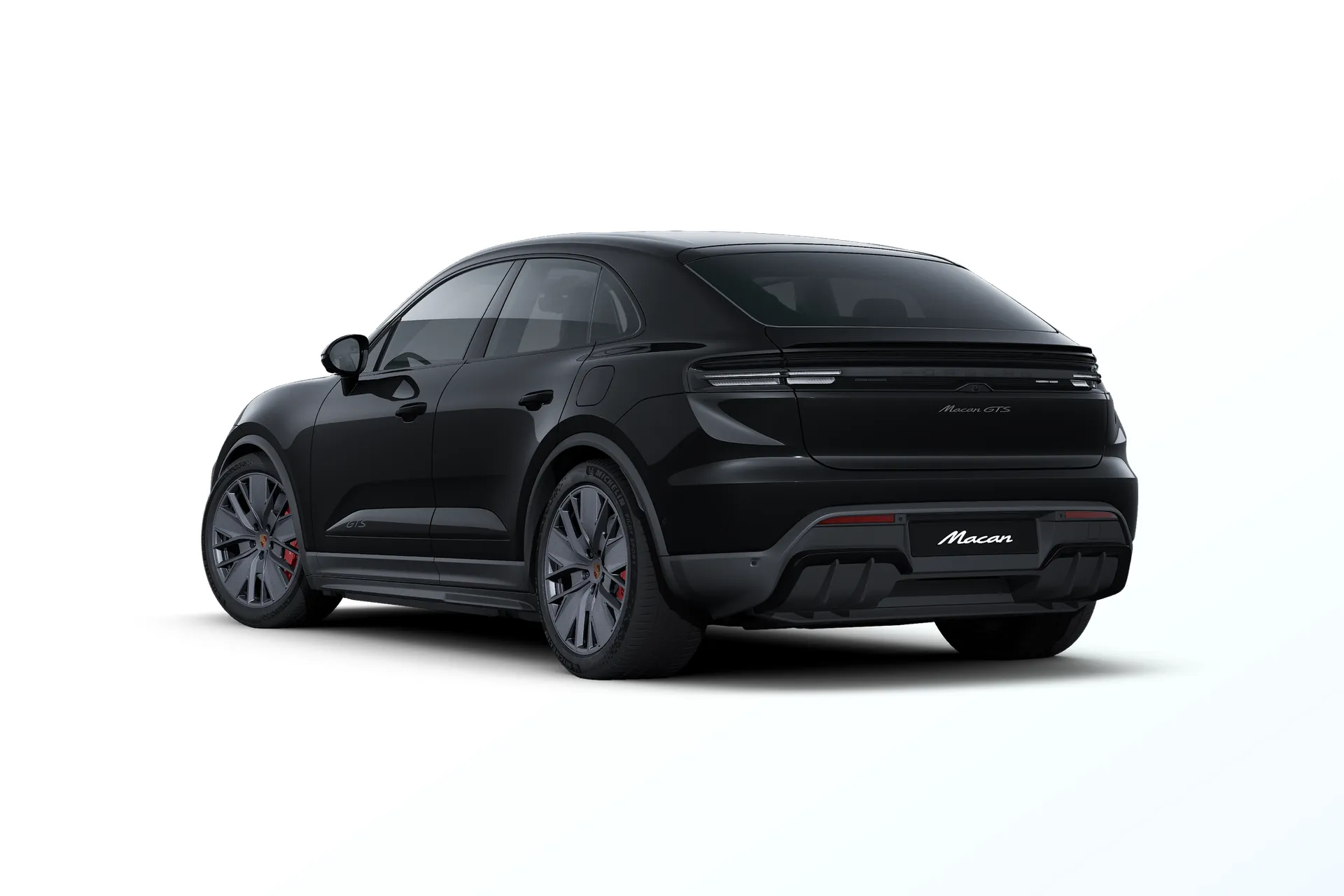 Macan, Macan GTS, Černá, rear