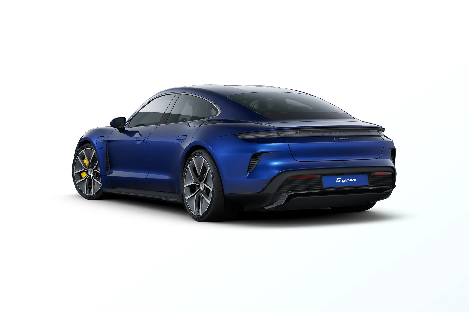 Taycan, Taycan Turbo S, Gentian modrá metalíza, rear