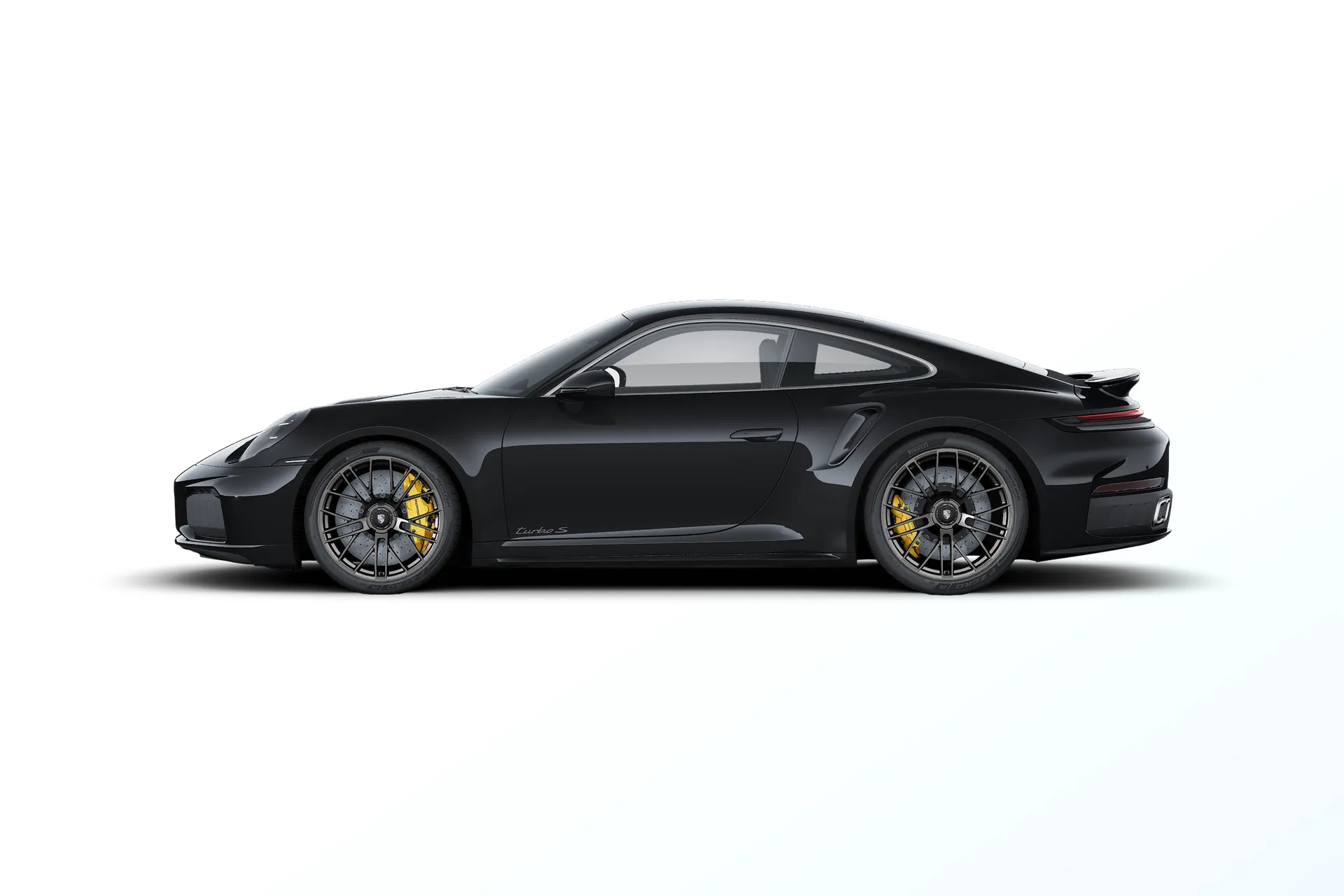 911, 911 Turbo S, Černá, side