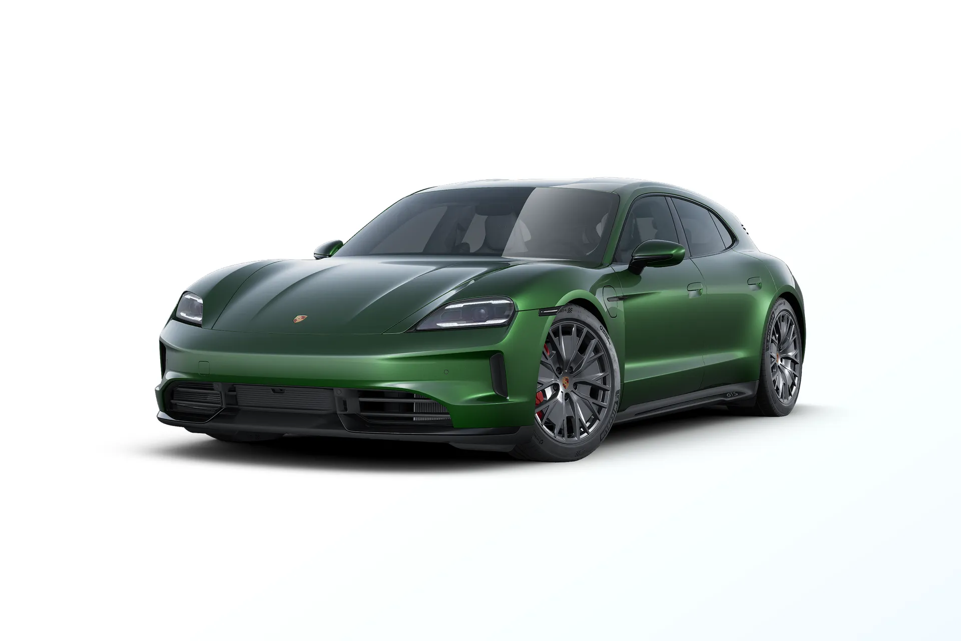 Taycan Sport Turismo, Taycan GTS Sport Turismo, Oak zelená metalíza Neo, front