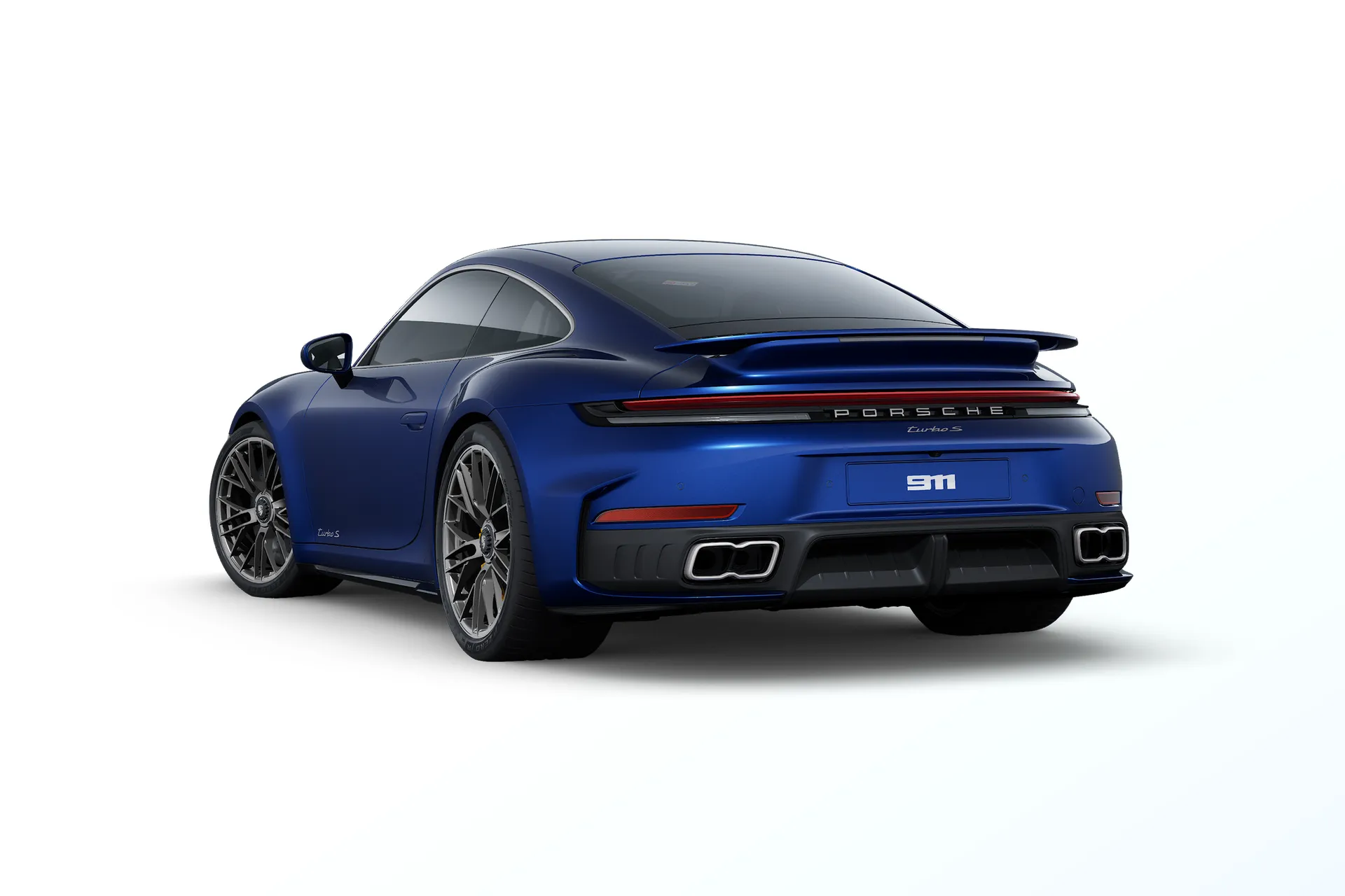 911, 911 Turbo S, Gentian modrá metalíza, rear