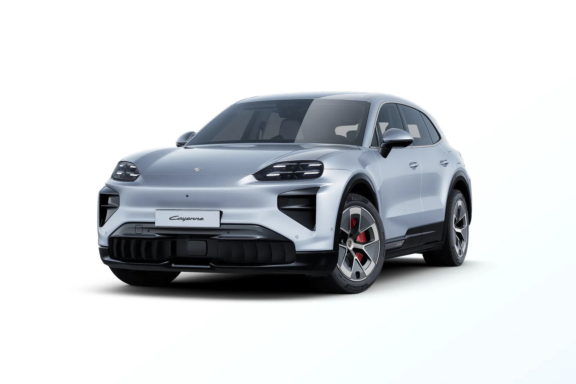 Cayenne Electric, Cayenne Turbo Electric, Dolomite stříbrná metalíza, front