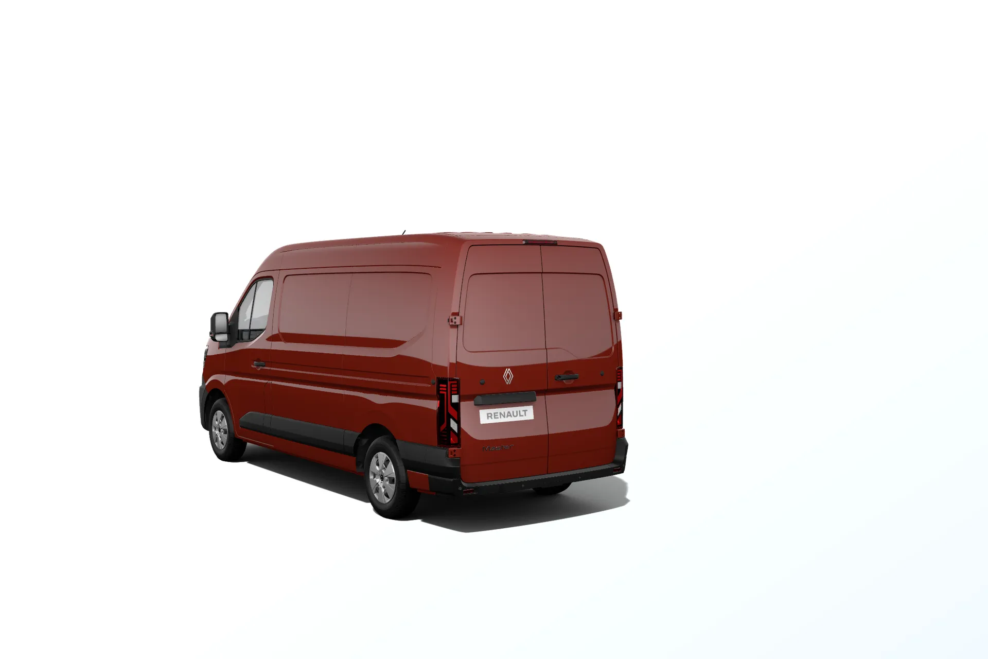 Master Van L2H2, Extra, červená pompiers, rear