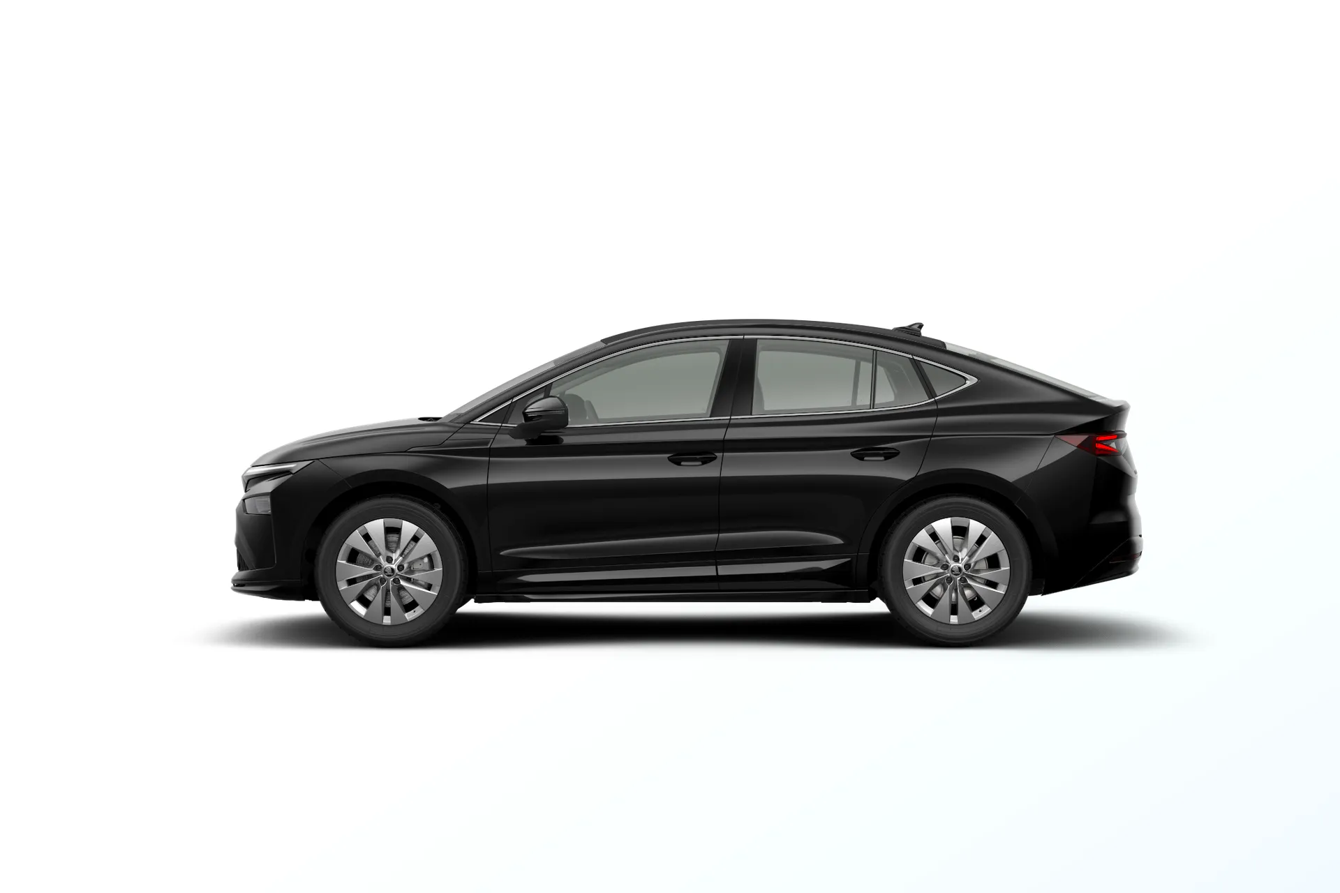 Enyaq Coupé, Selection, Černá Magic metalíza, side