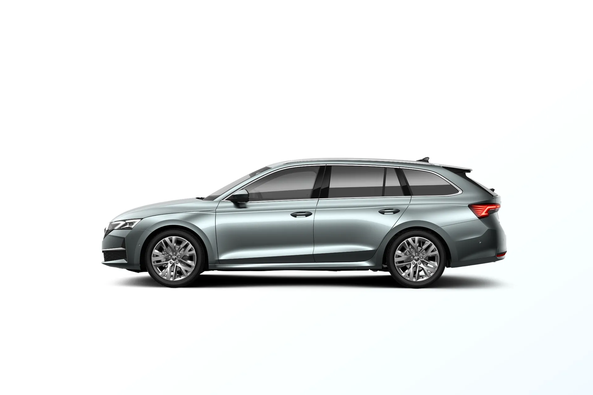 Octavia Combi, Exclusive Selection, Stříbrná Arctic, side