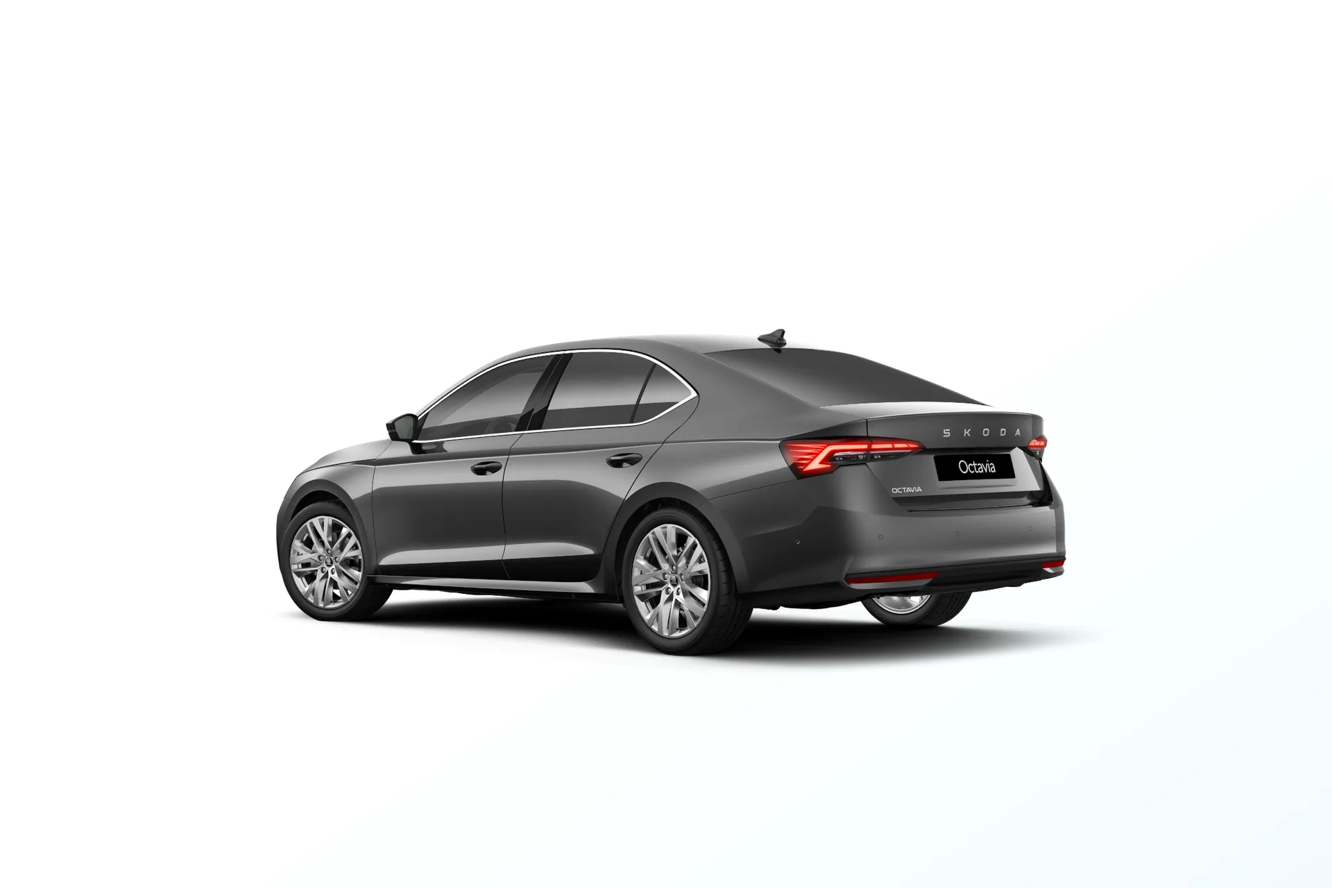 Octavia, Exclusive Selection, Šedá Titan, rear