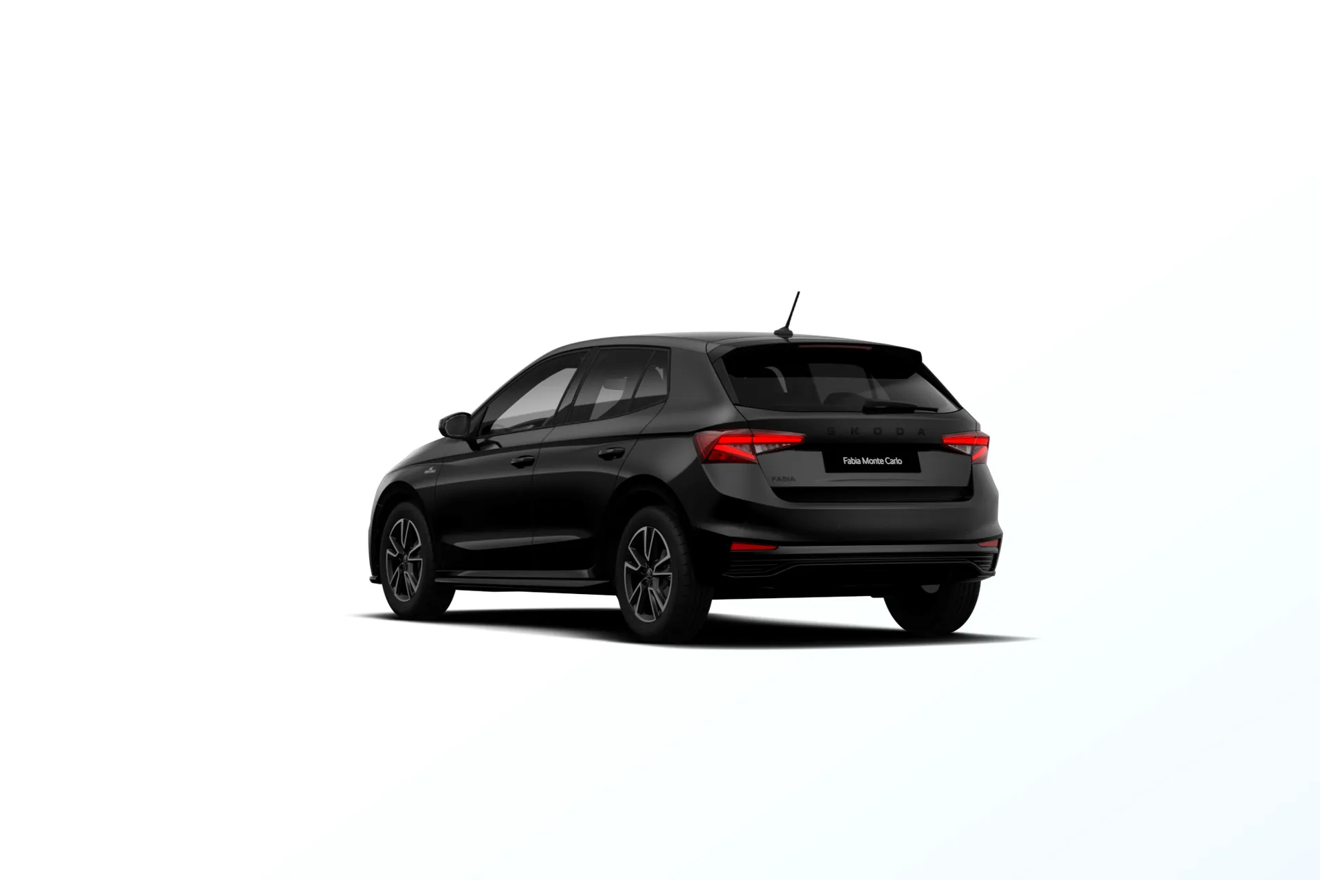 Fabia, Monte Carlo, Černá Magic metalíza, rear