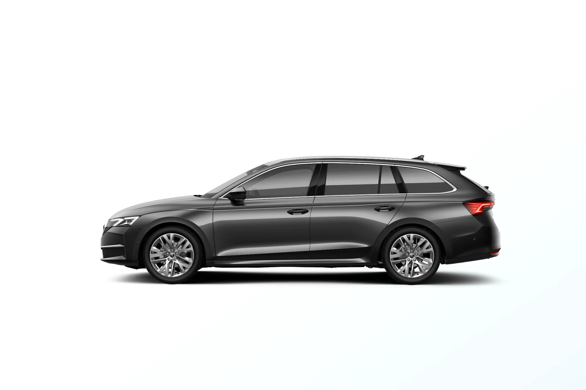 Octavia Combi, Exclusive Selection, Šedá Titan, side