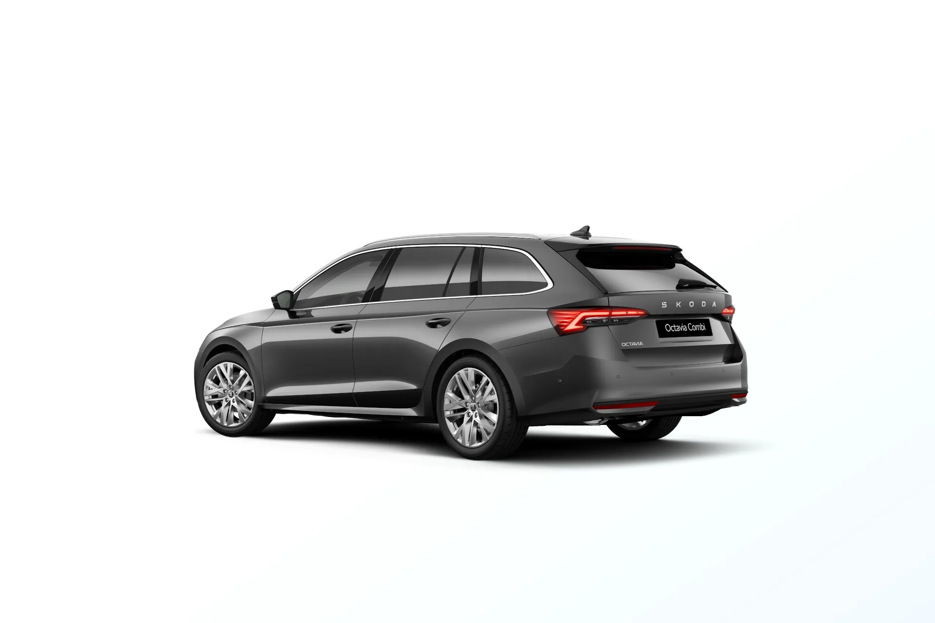 Octavia Combi, Exclusive Selection, Šedá Titan, rear