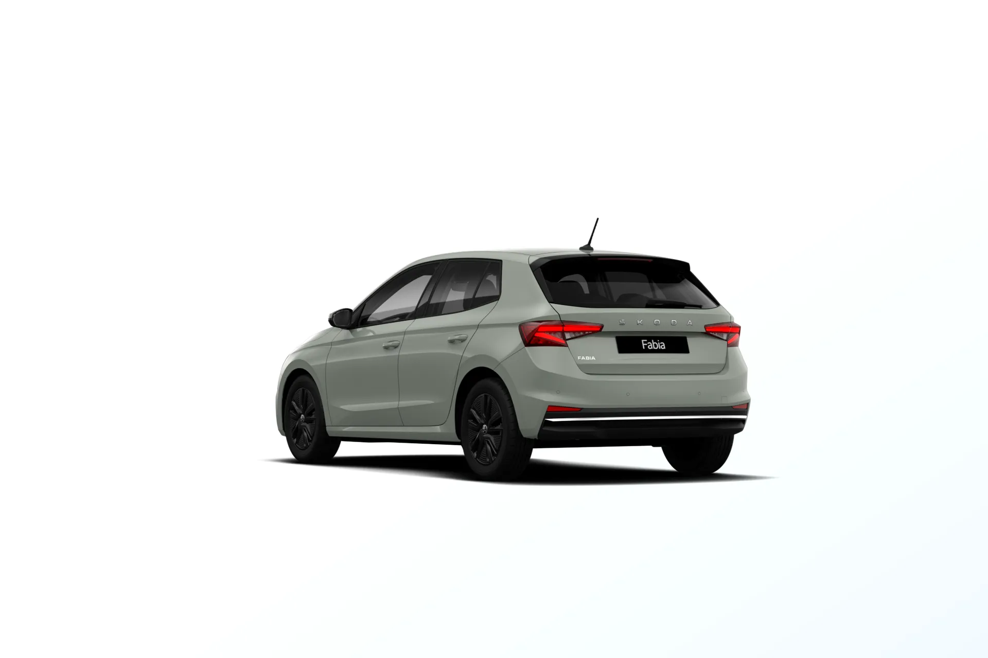 Fabia, Dynamic, Zelená Timiano, rear