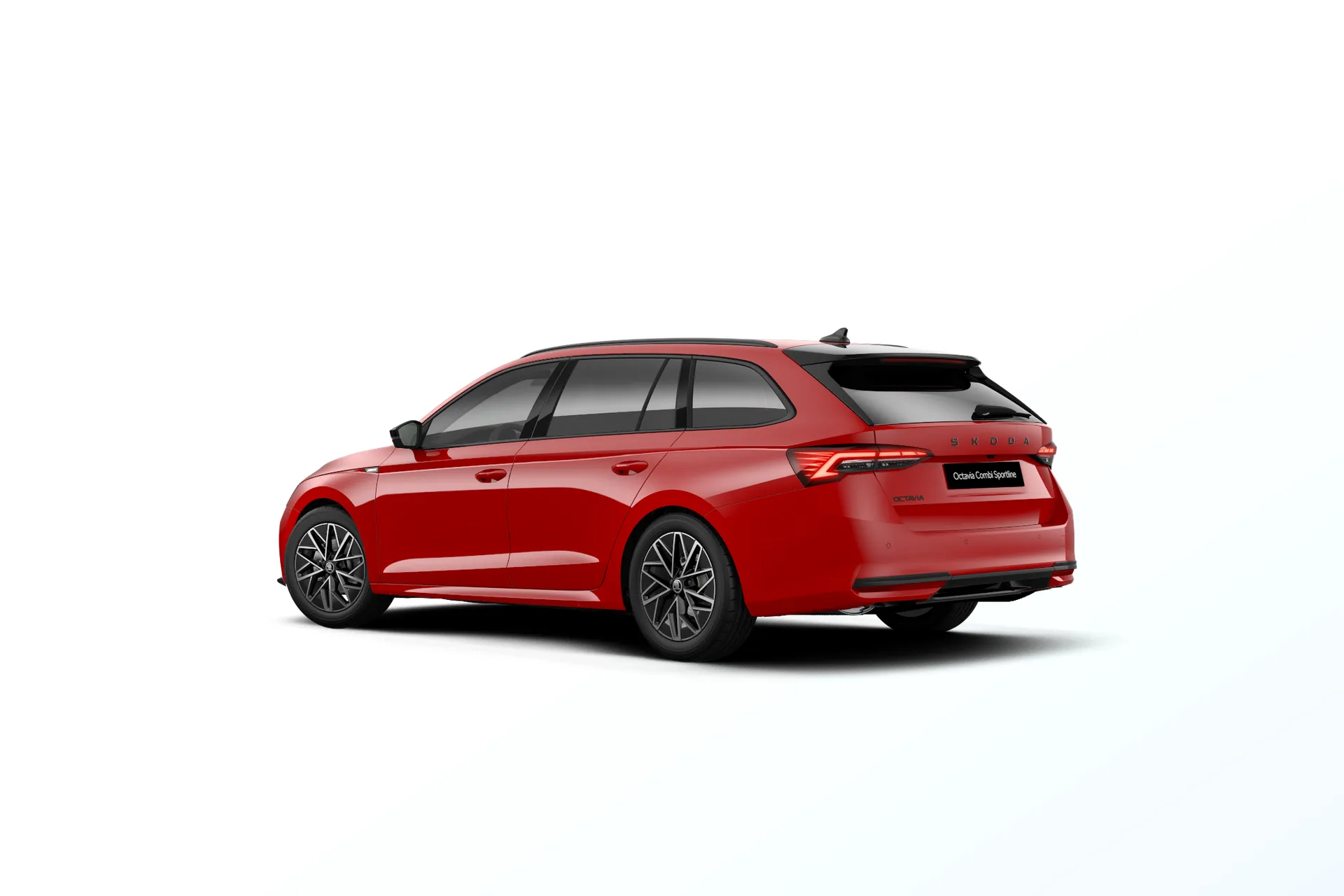 Octavia Combi, Sportline, Červená Rallye, rear