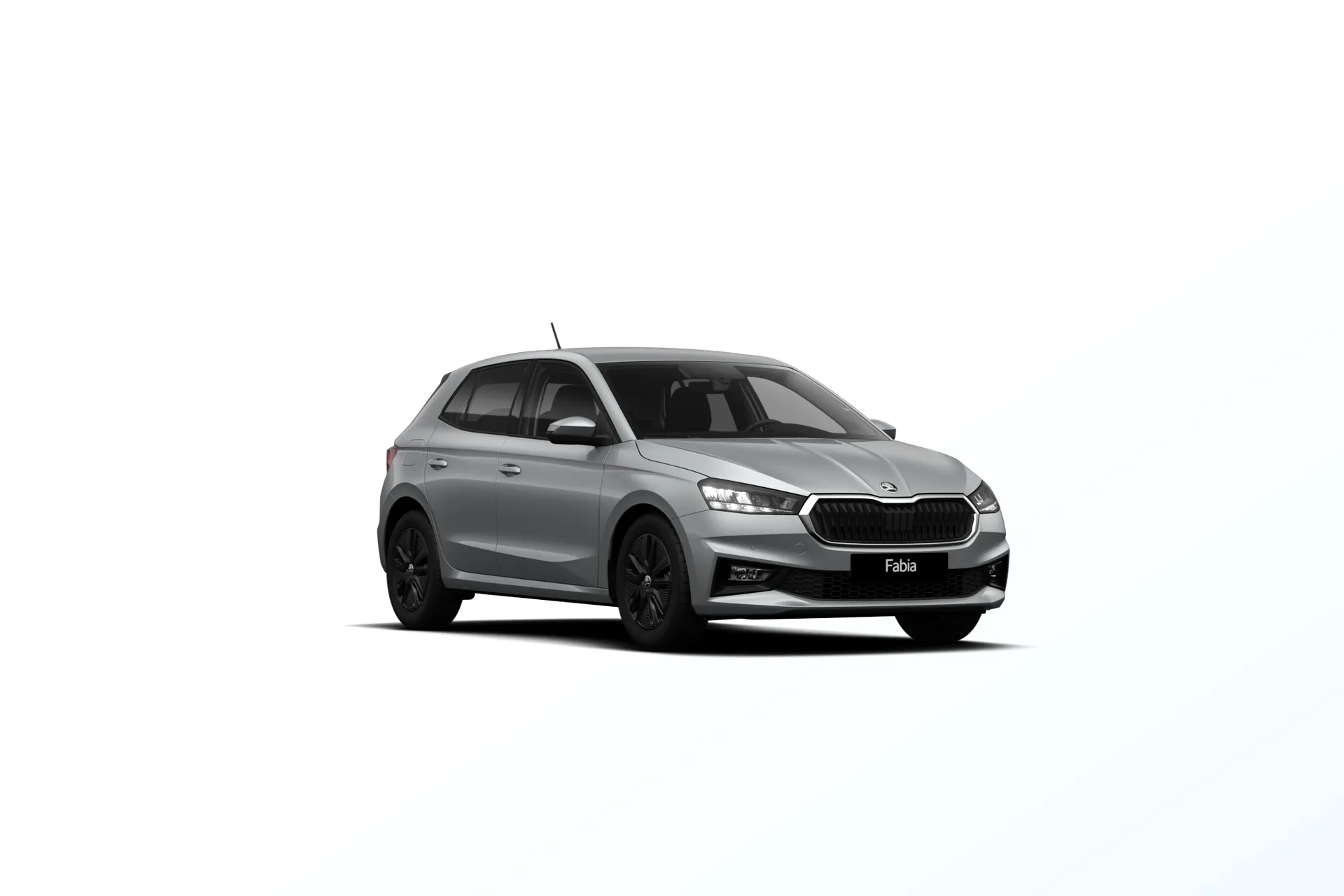 Fabia, Dynamic, Stříbrná Smokey Diamond metalíza, front