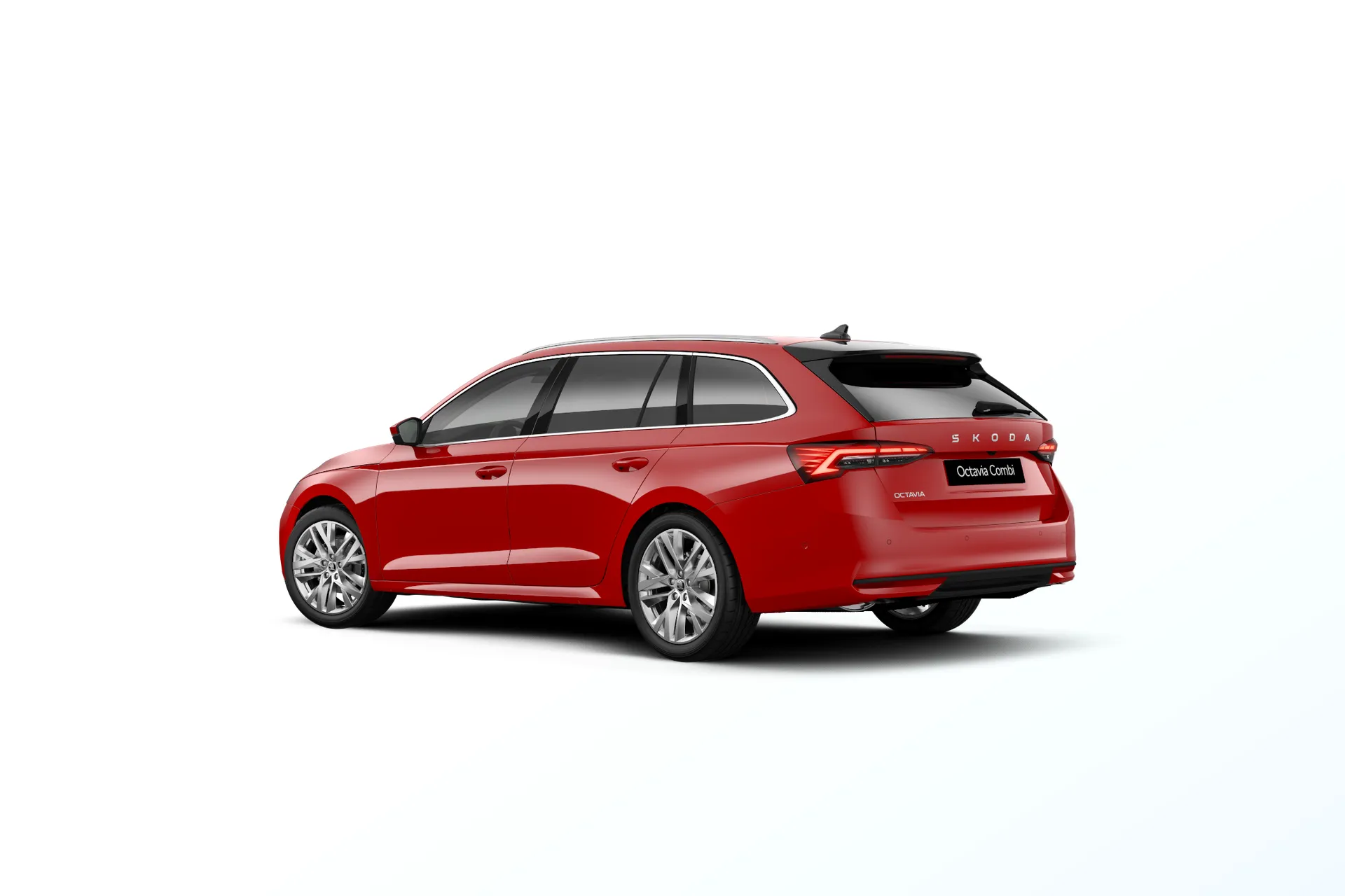 Octavia Combi, Exclusive Selection, Červená Rallye, rear
