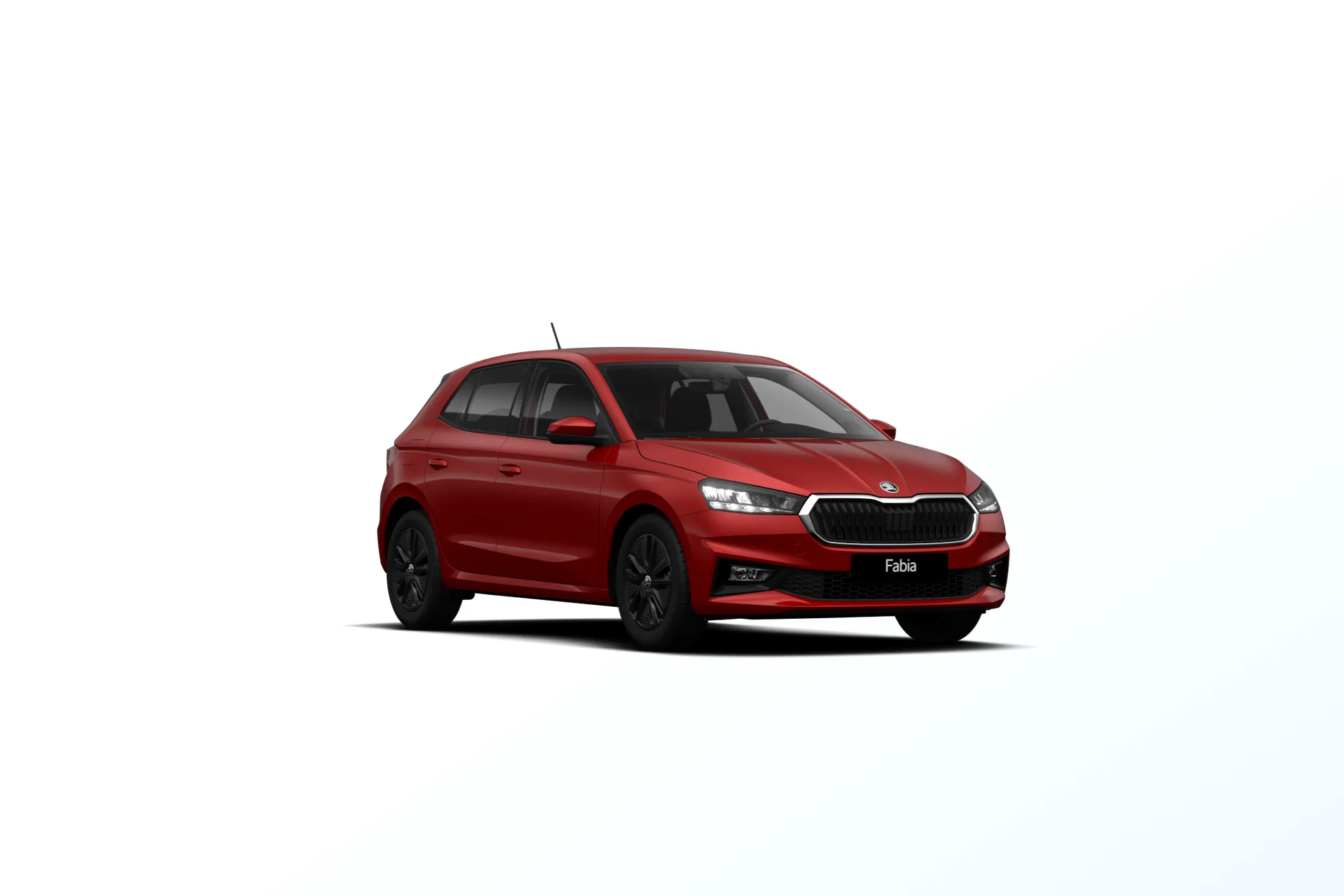 Fabia, Dynamic, Červená Velvet metalíza, front