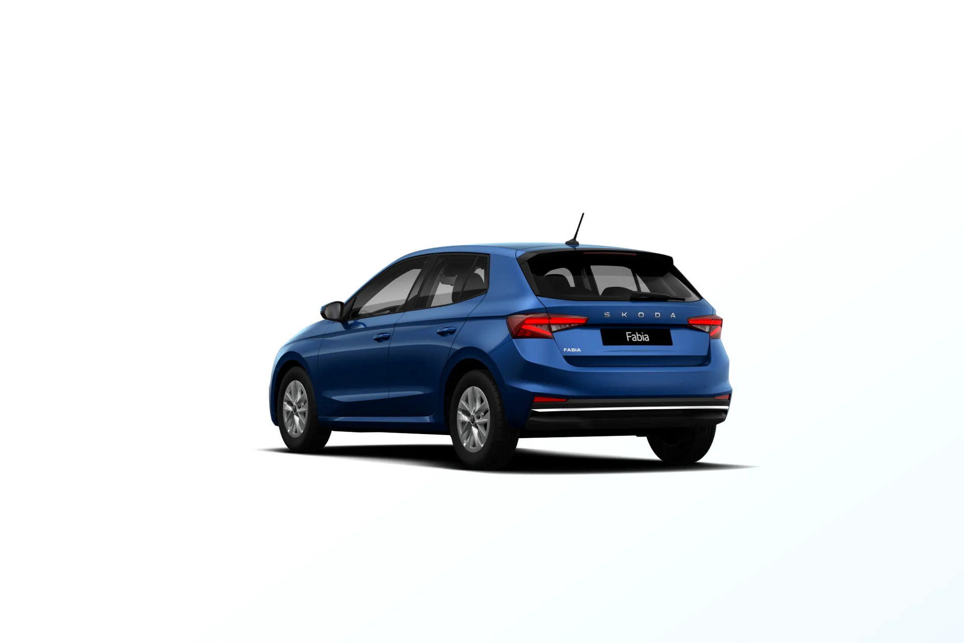 Fabia, Classic, Modrá Race metalíza, rear