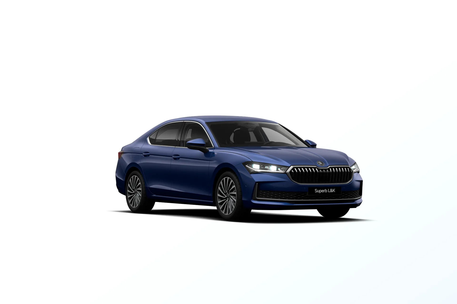 Superb, L&K, Modrá Cobalt metalíza, front