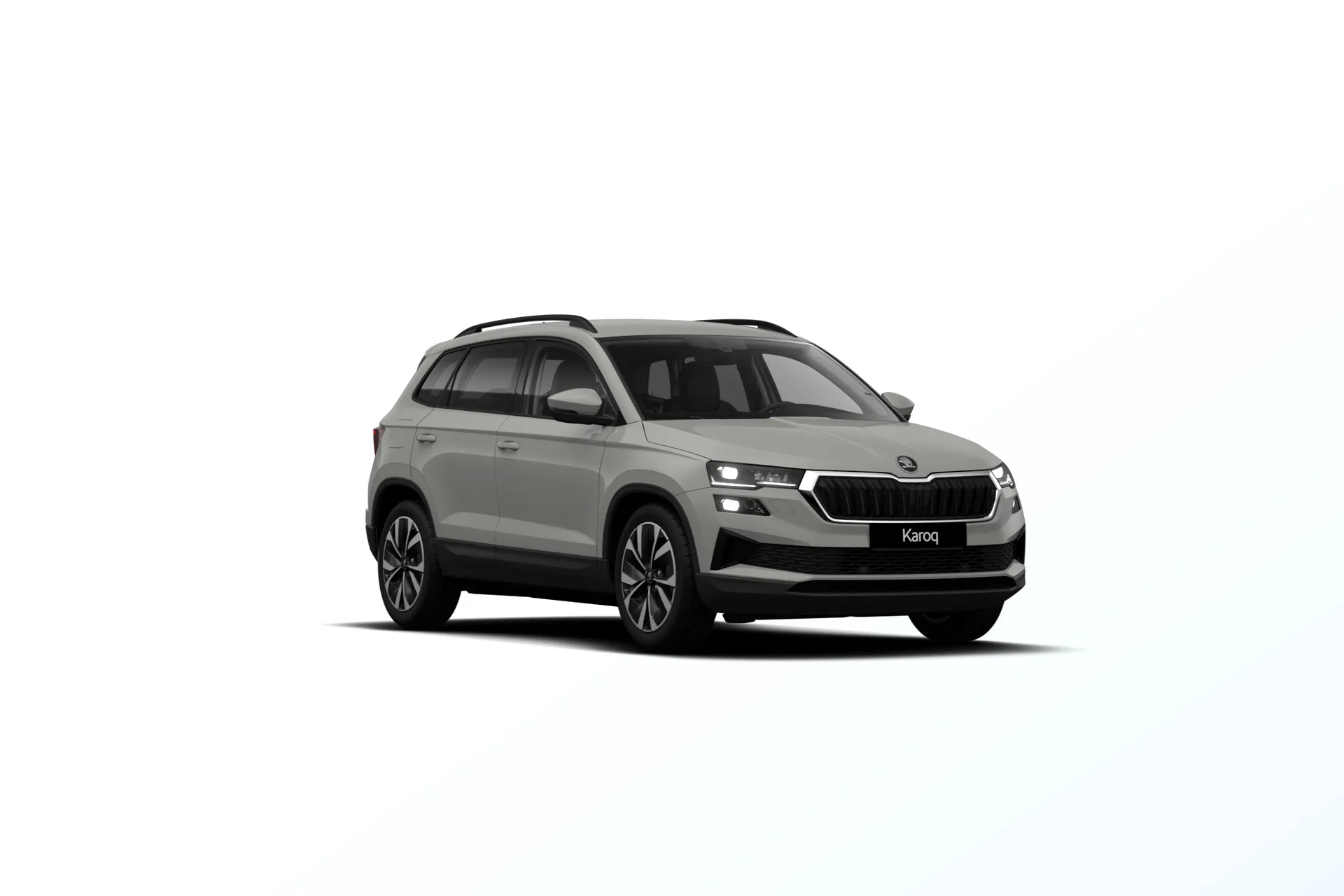 Karoq, Dynamic, Šedá Steel, front