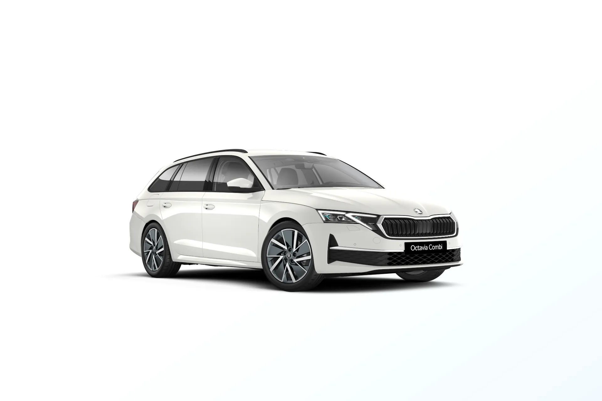 Octavia Combi, Dynamic, Bílá Candy, front