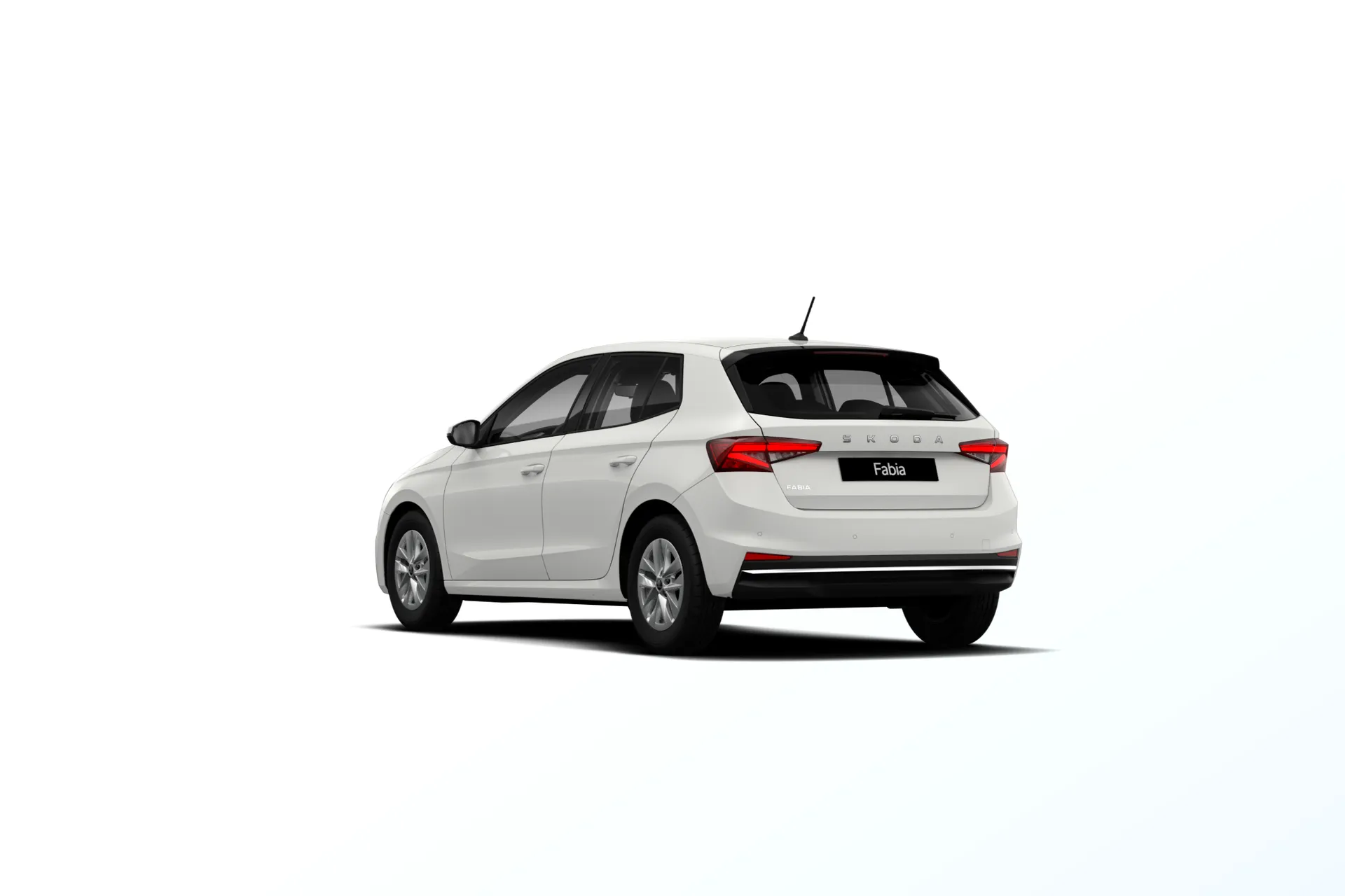 Fabia, Classic, Bílá Candy, rear
