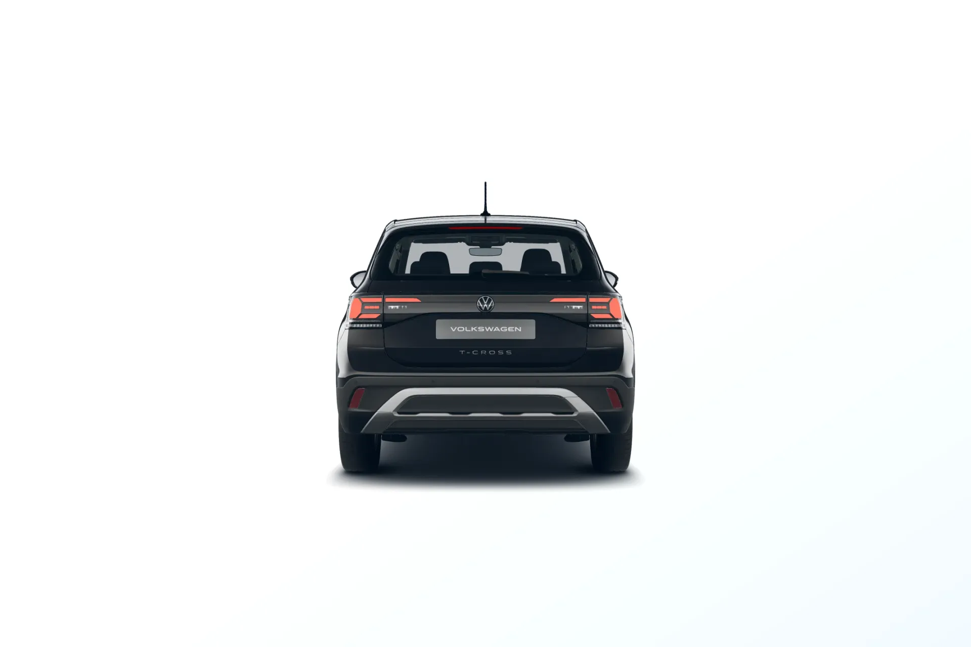 T-Cross, Trend, Černá Deep perleťový efekt, back