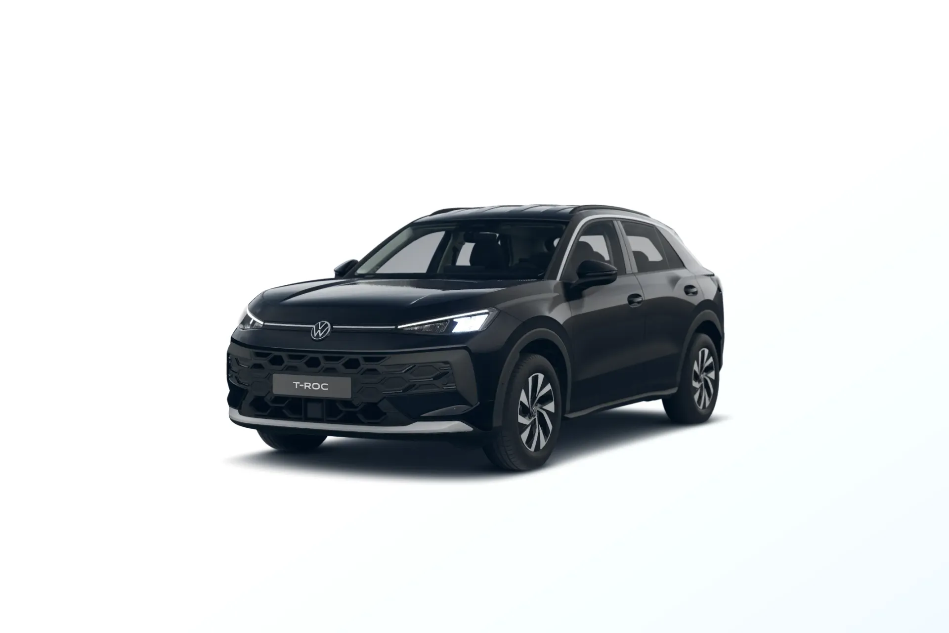 Nový T-Roc, Life, Černá Grenadilla metalíza, front
