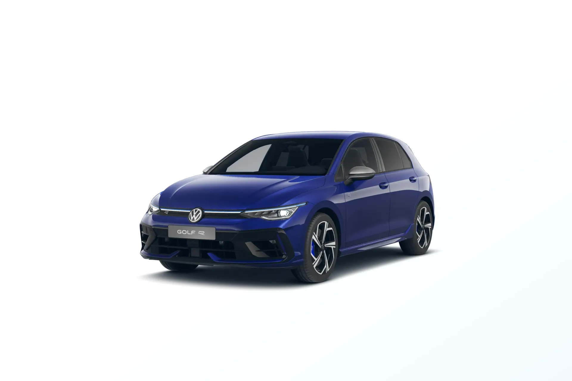Golf, R, Modrá Lapiz metalíza, front
