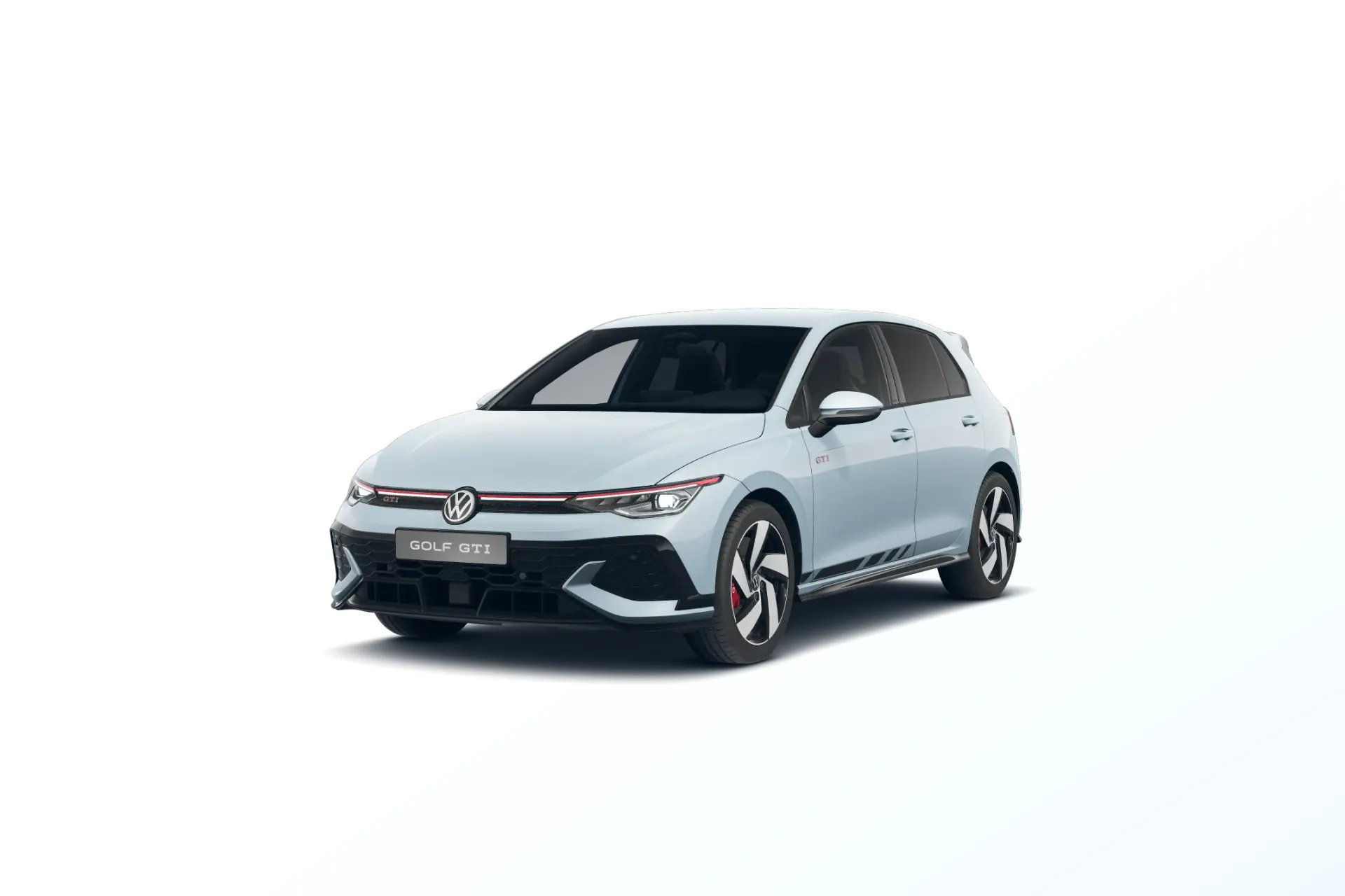 Golf, GTI Clubsport, Modrá Crystal Metalíza, front