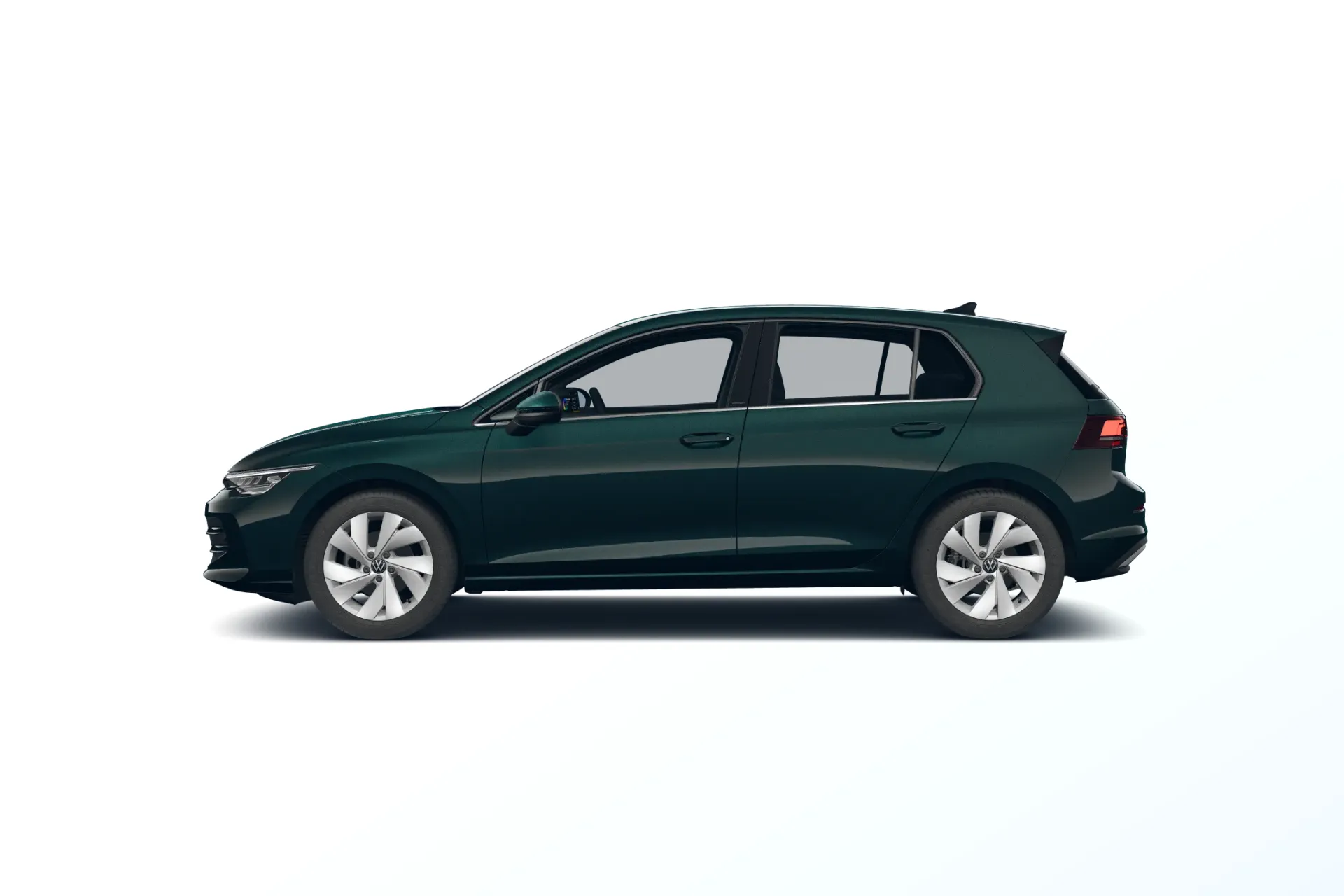 Golf, Style, Zelená metalíza Dark Moss, side