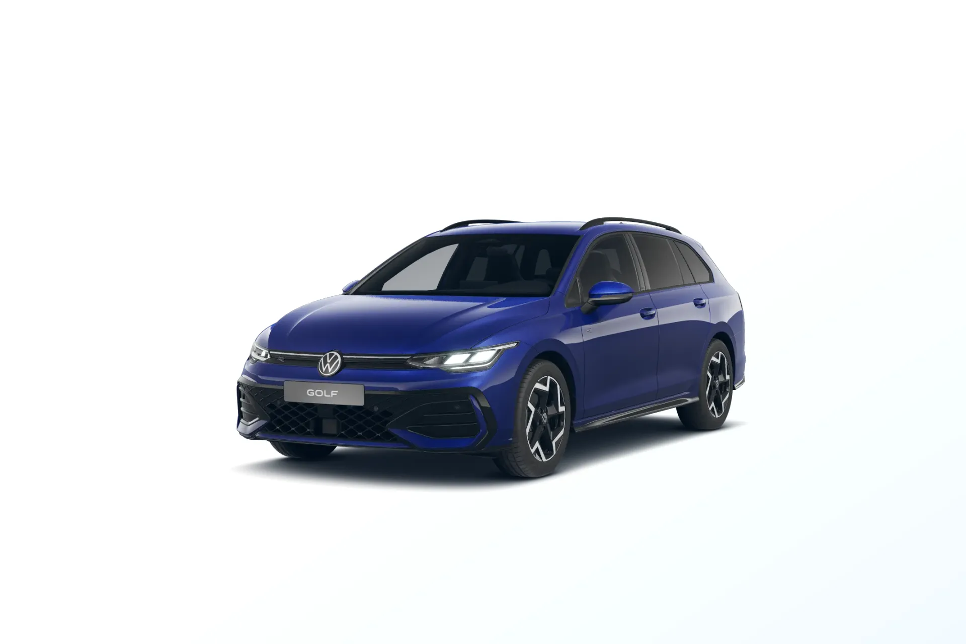 Golf Variant, R-Line, Modrá Lapiz metalíza, front