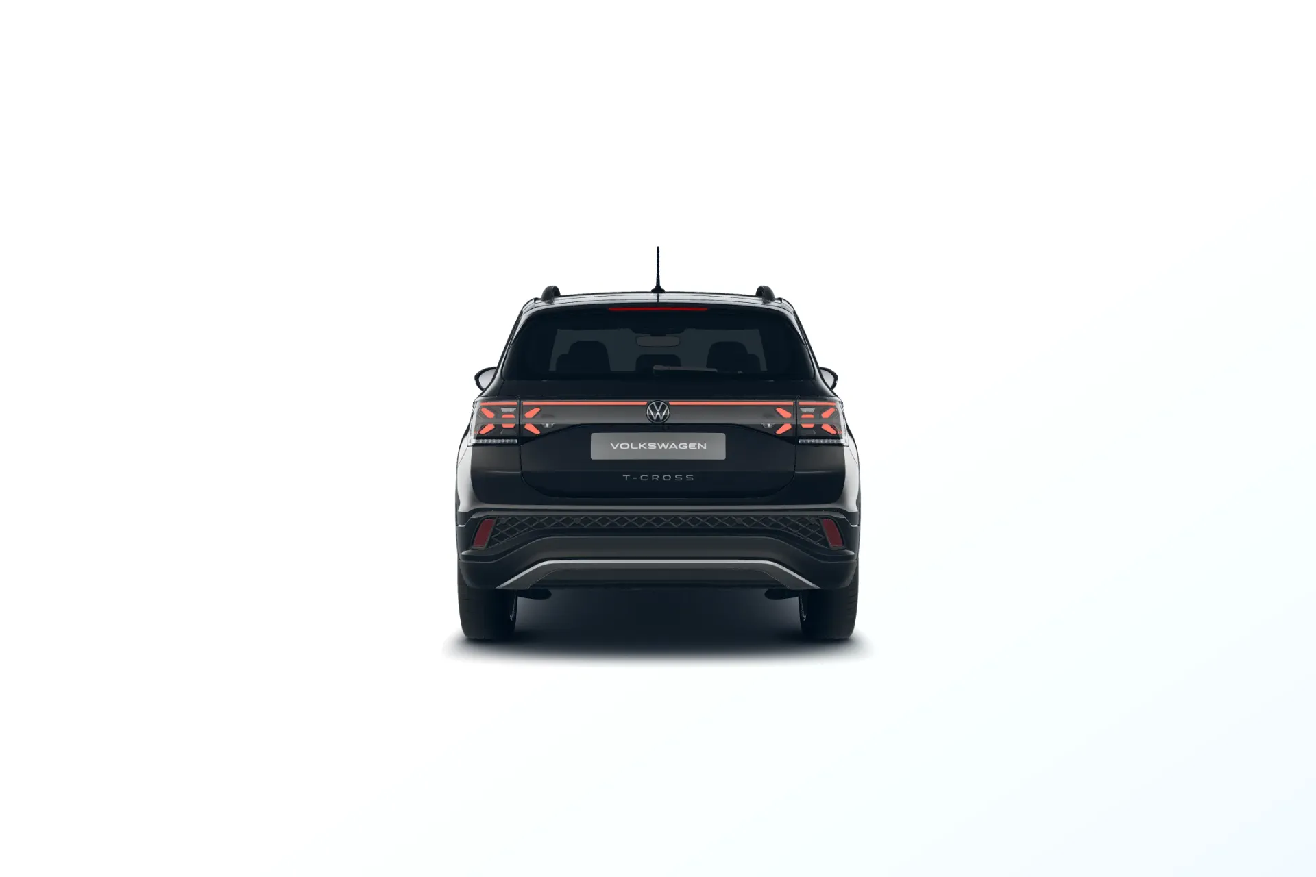 T-Cross, R-Line People, Černá Deep perleťový efekt, back