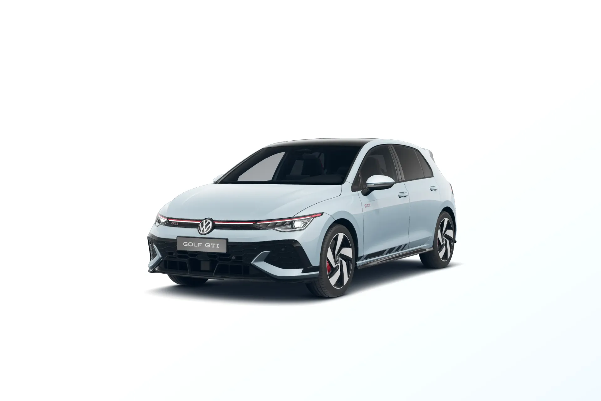 Golf, GTI Clubsport, Modrá Crystal Metalíza, front