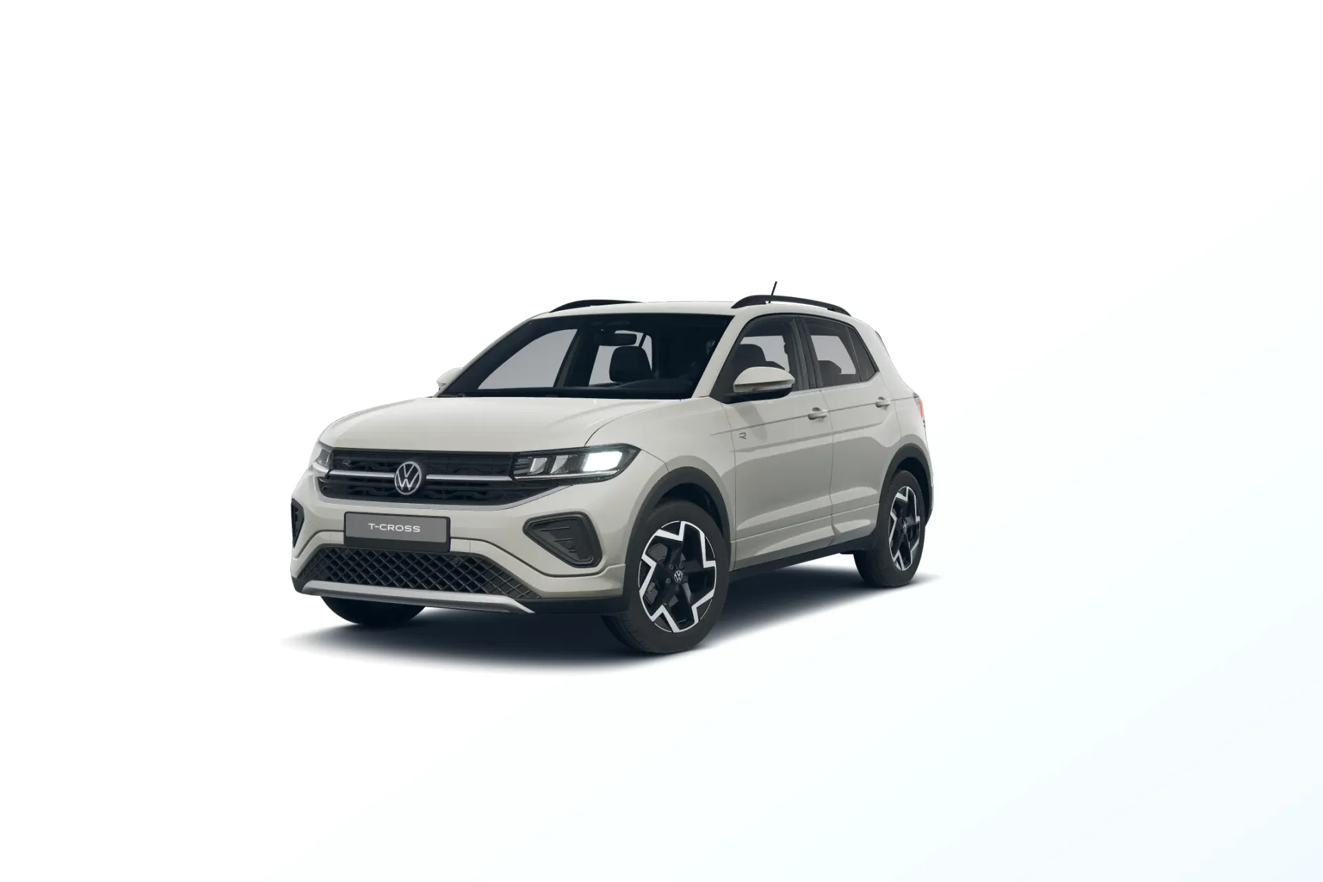 T-Cross, R-Line, Šedá Ascot, front