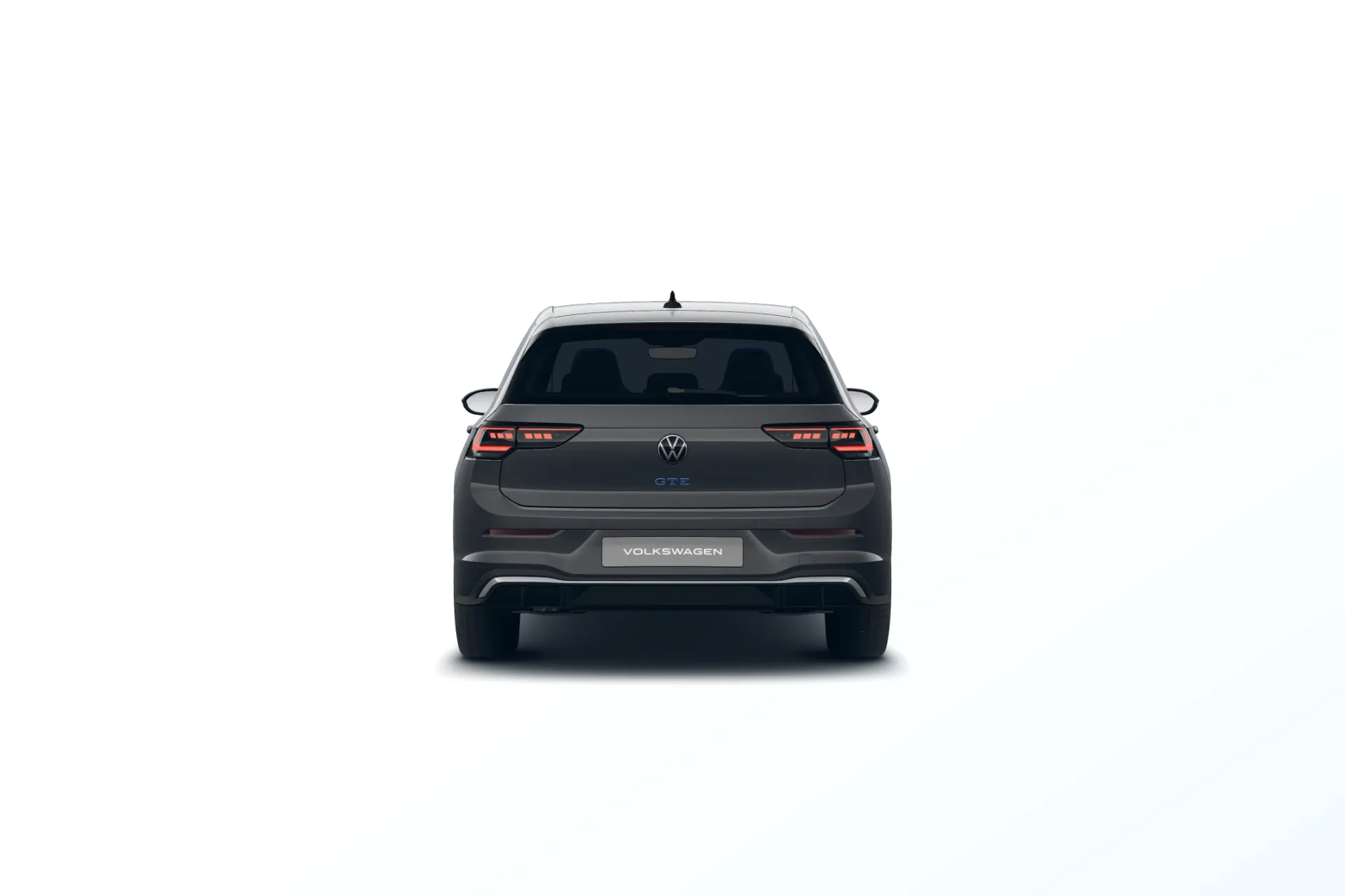 Golf, GTE, Šedá Dolphin metalíza, back