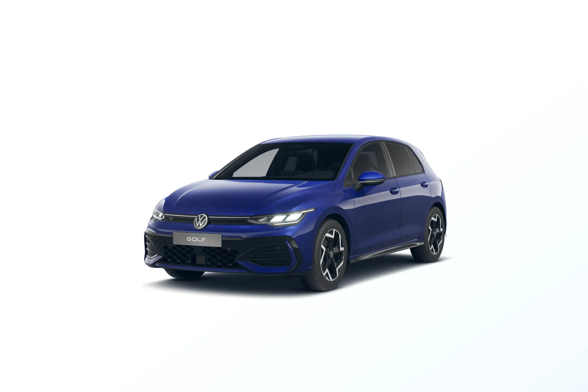 Golf, R-Line, Modrá Lapiz metalíza, front