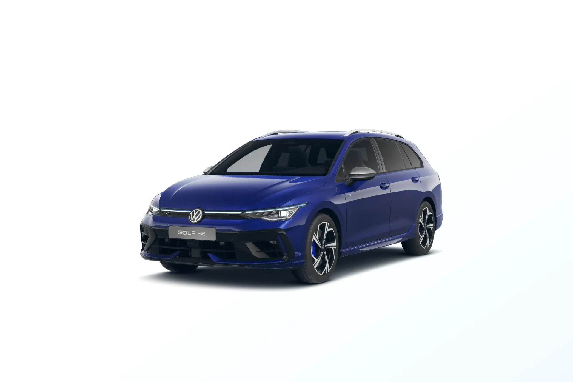 Golf Variant, R, Modrá Lapiz metalíza, front