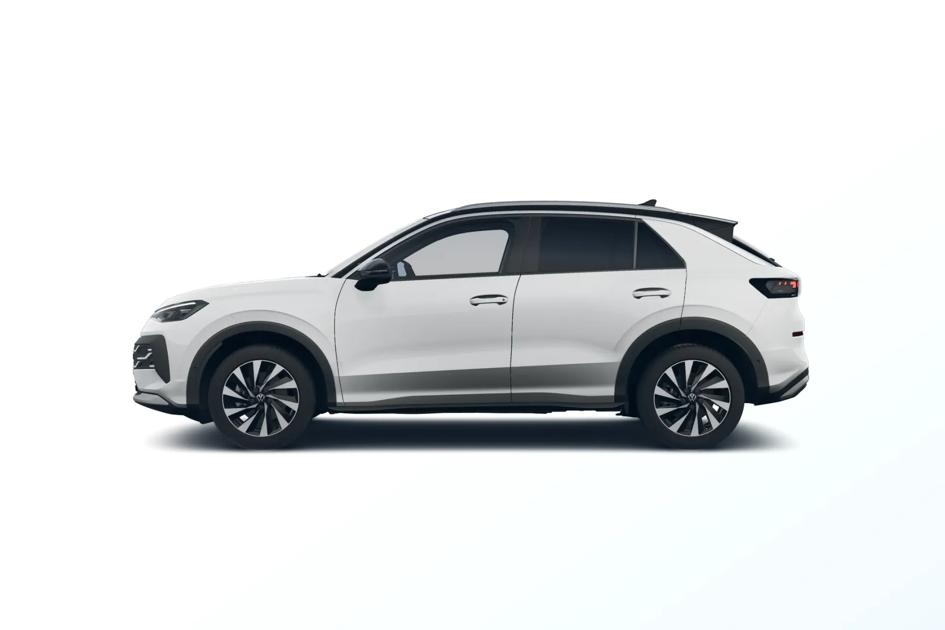Nový T-Roc, Style, Bílá Pure, side